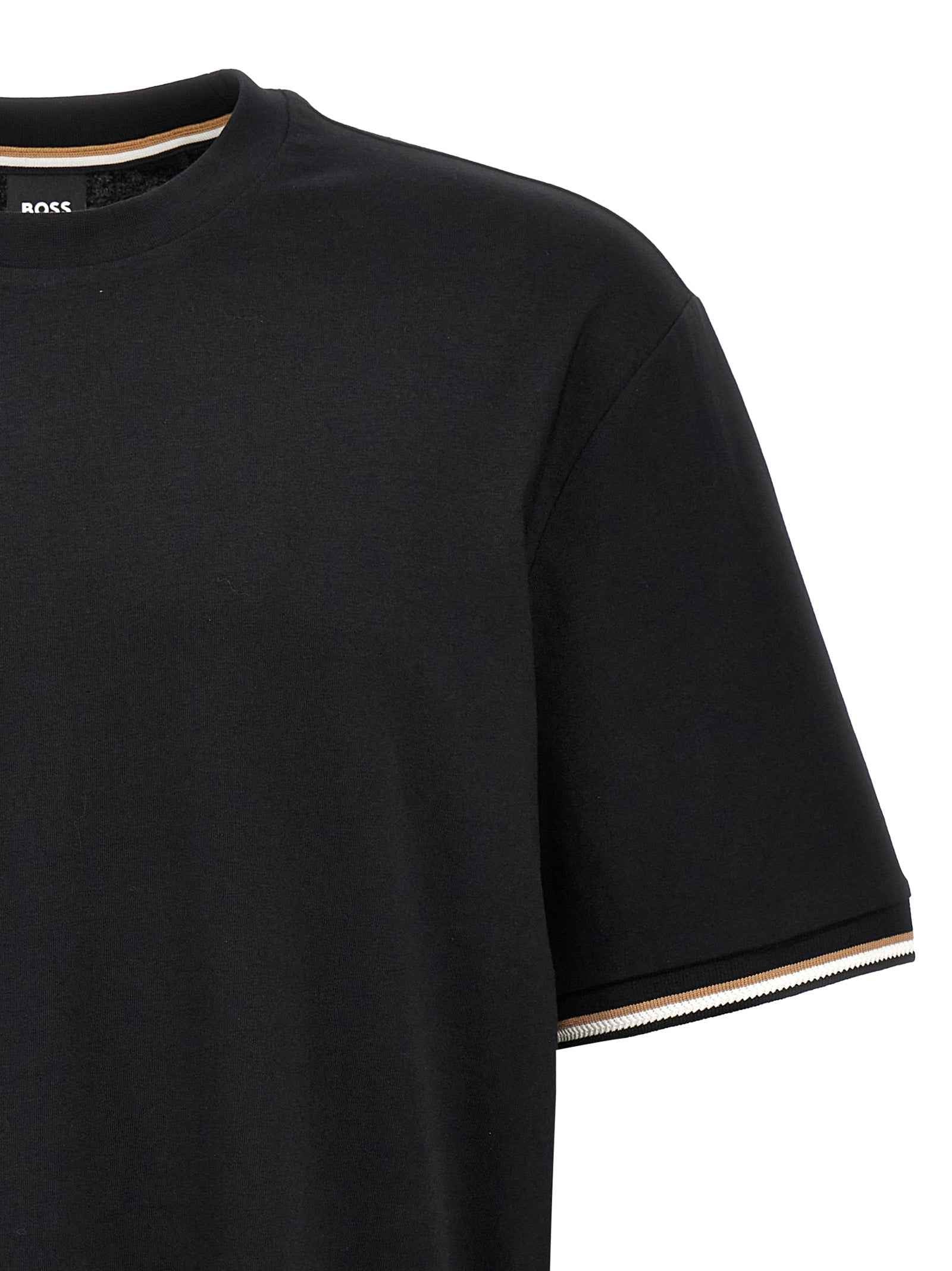 Hugo Boss Black Cotton T-Shirt