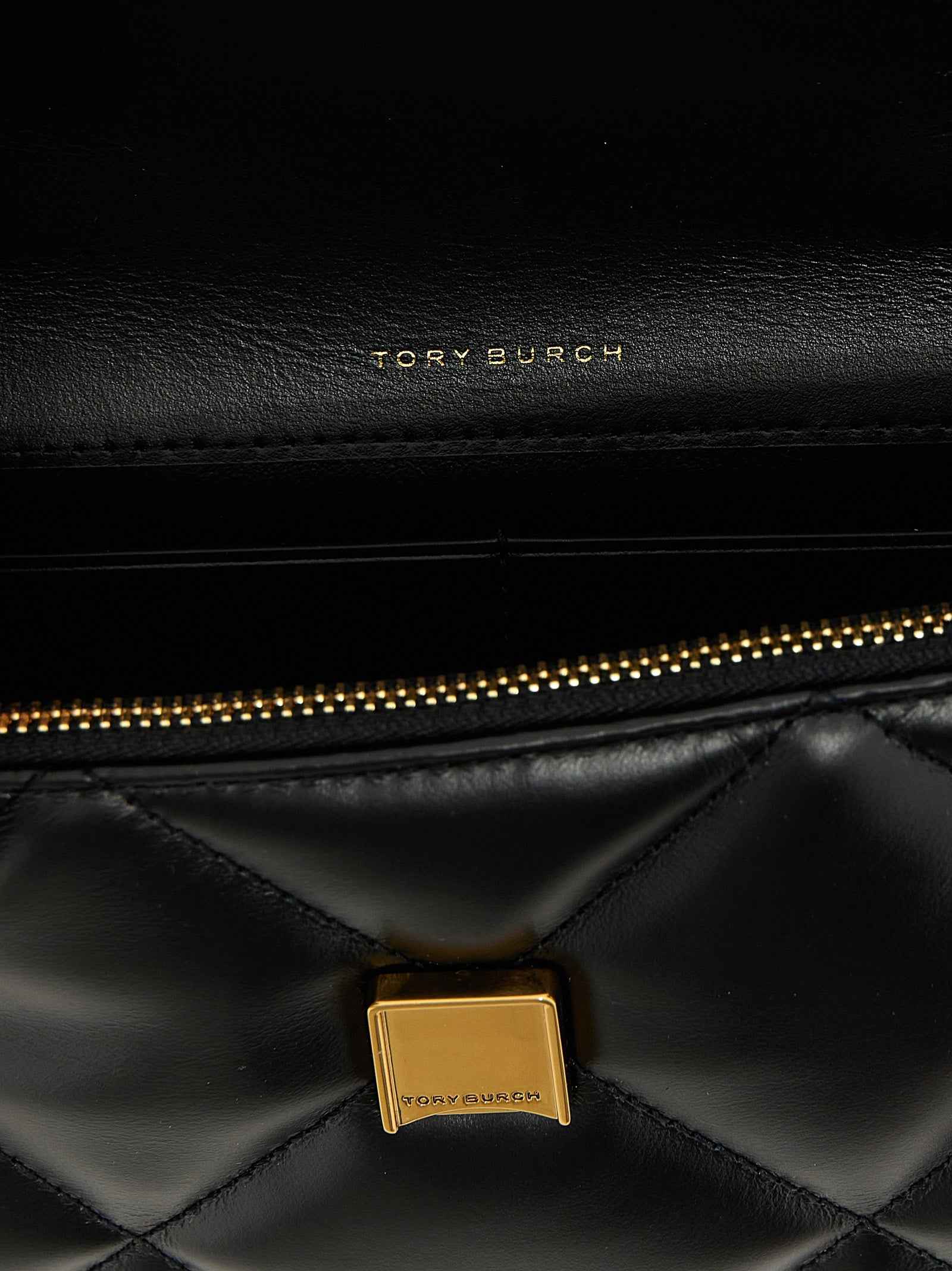 Tory Burch Black Cowhide Handbag