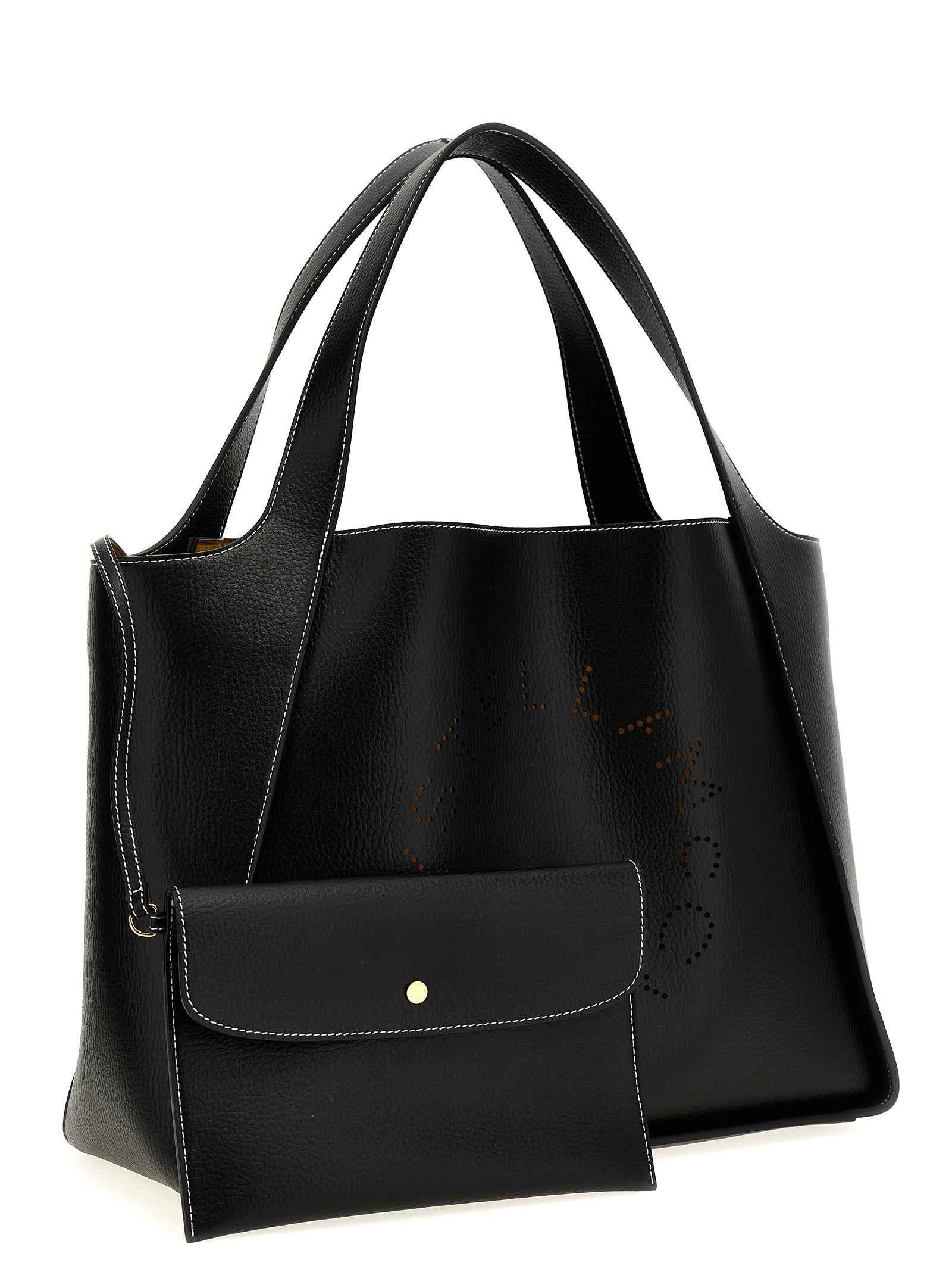 Stella McCartney Black Polyamide Tote Bag