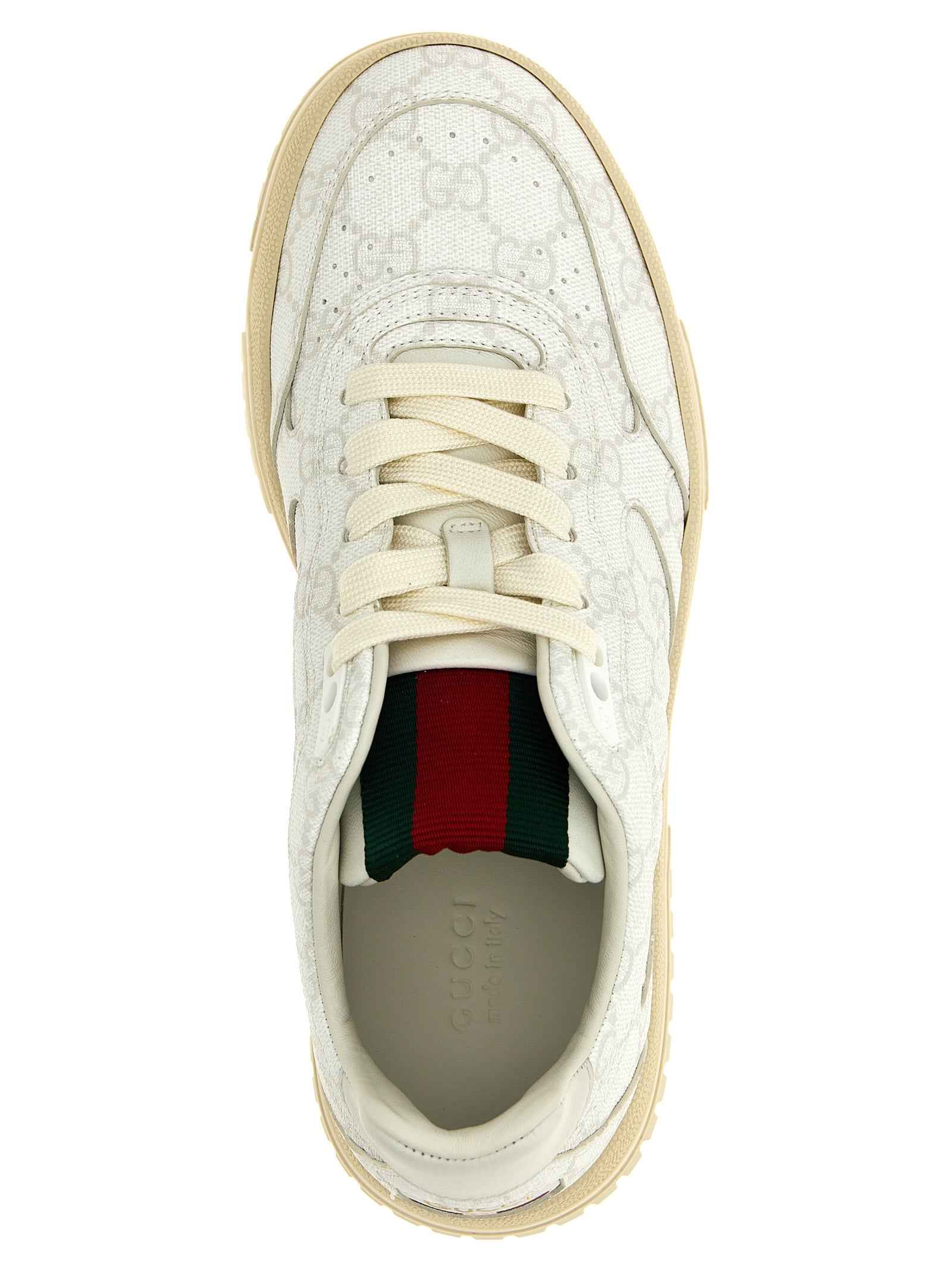 Gucci White Polyethylene Sneakers