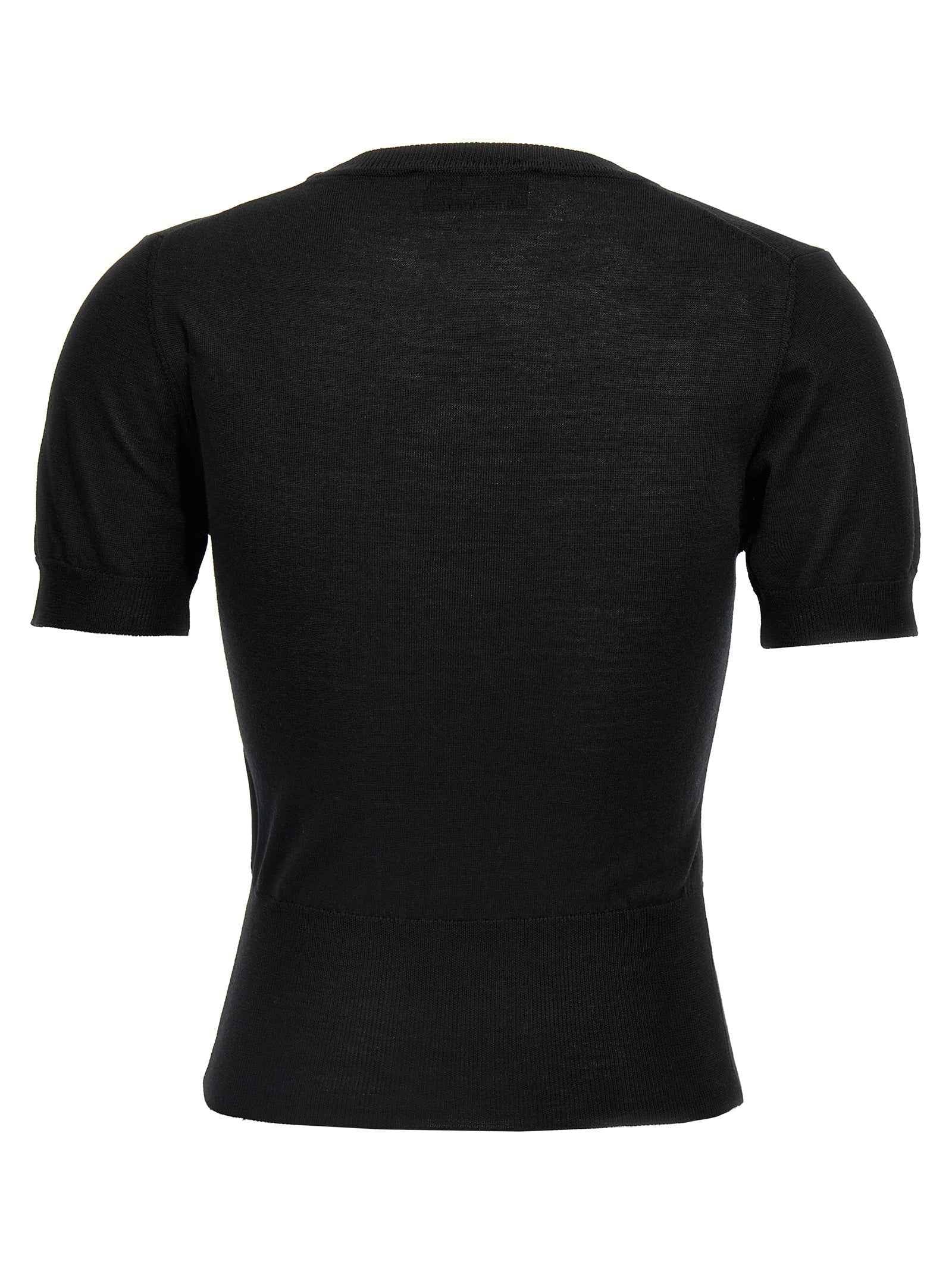 Vivienne Westwood Black Wool T-Shirt