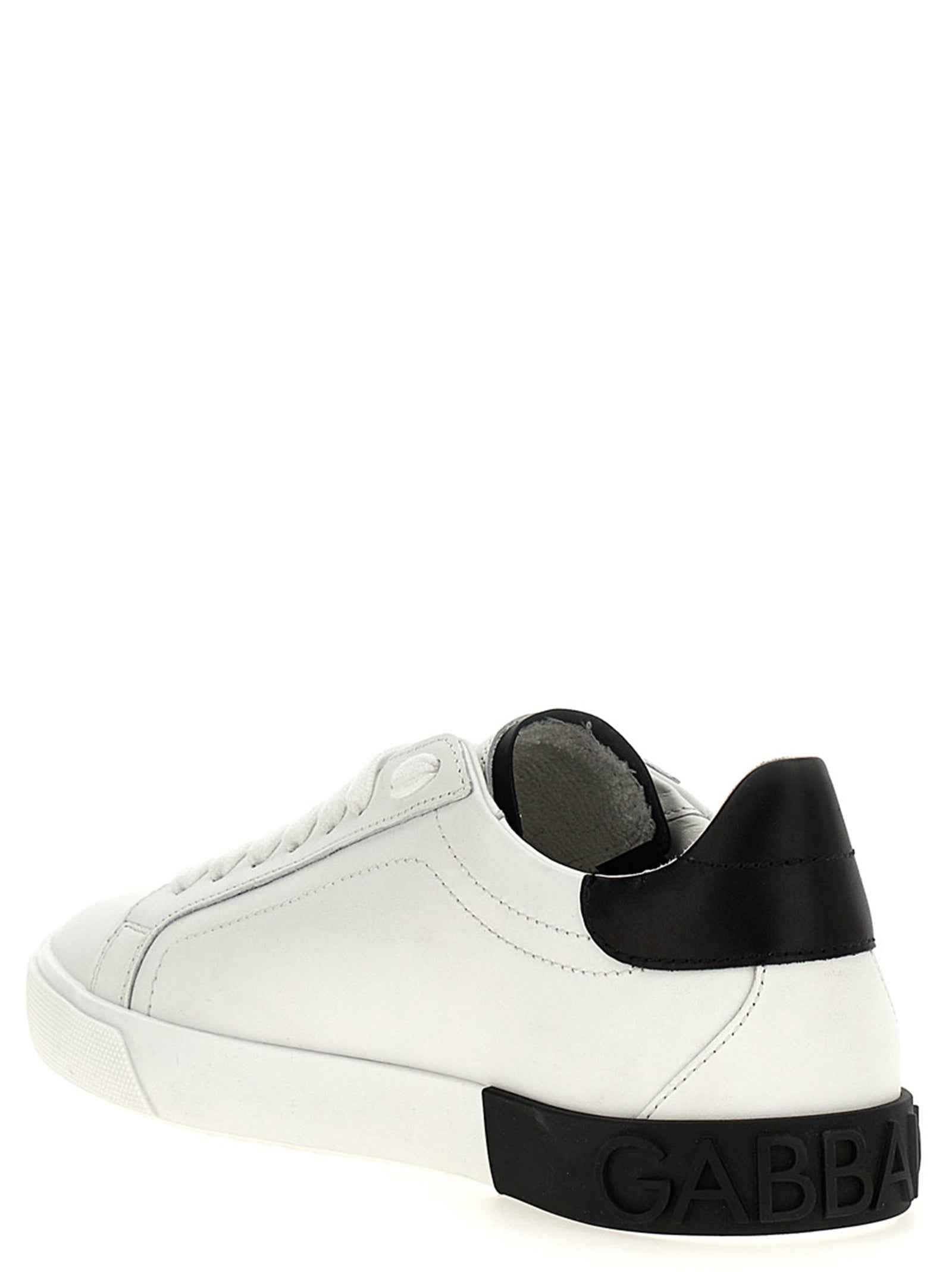 Dolce & Gabbana Multicolor Calfskin Low Top Sneakers