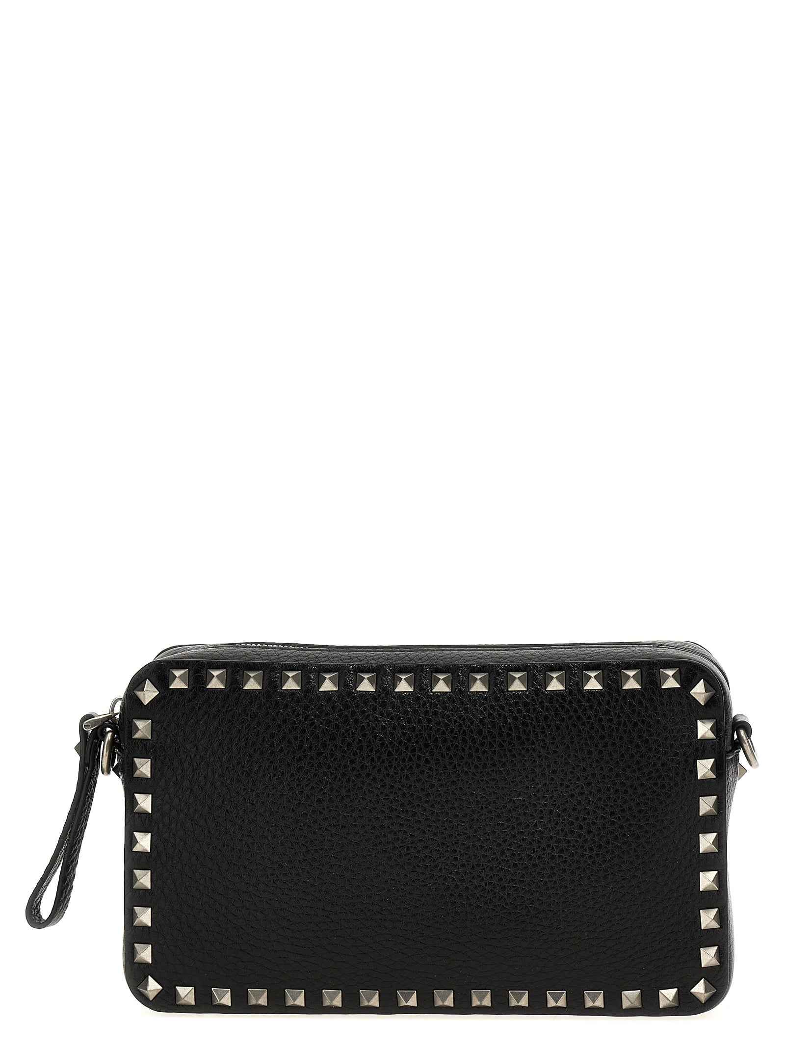 Valentino Garavani Black Calfskin Crossbody Bag