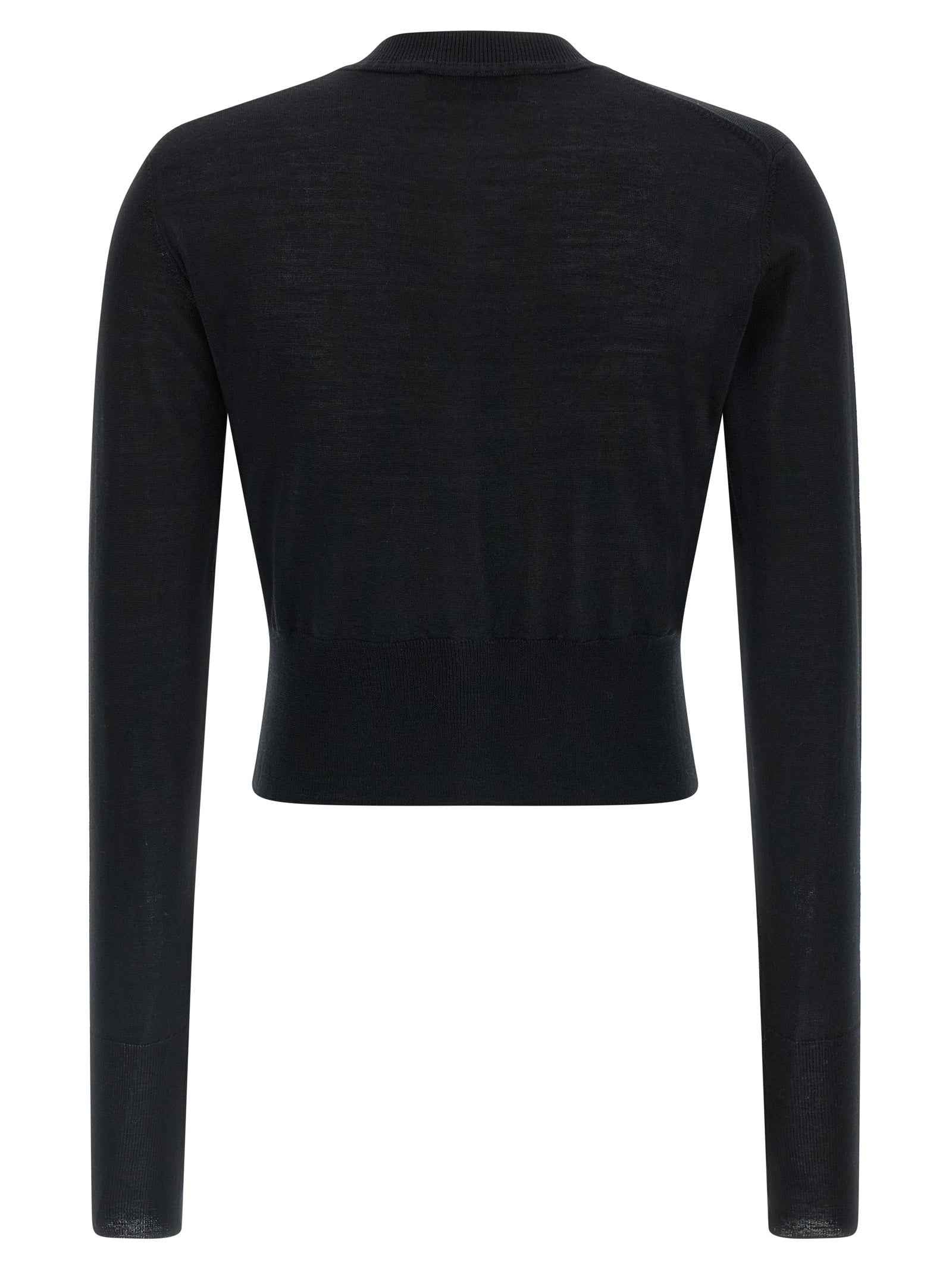 Vivienne Westwood Black Wool Cardigan