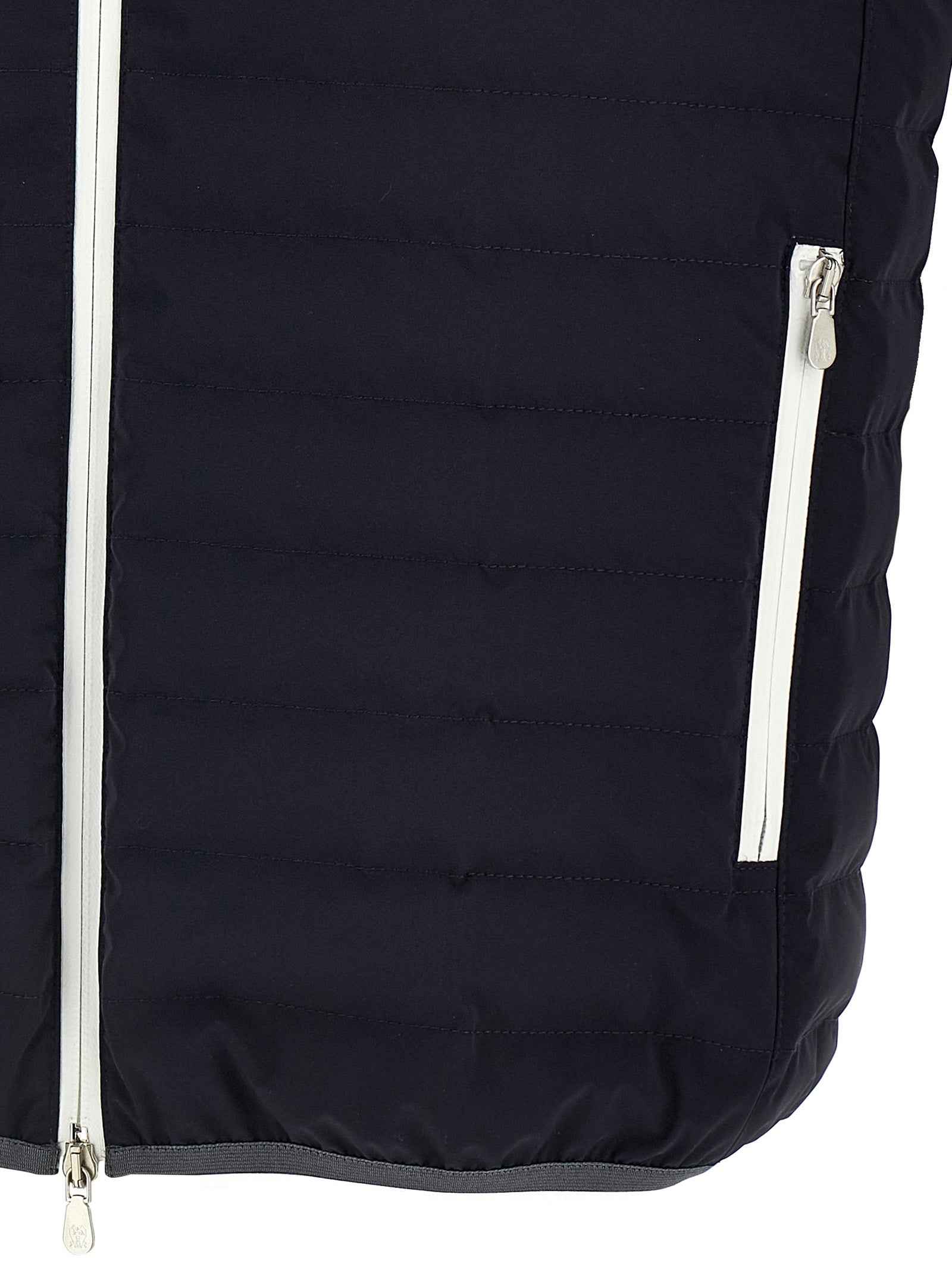 Brunello Cucinelli Blue Polyamide Coat
