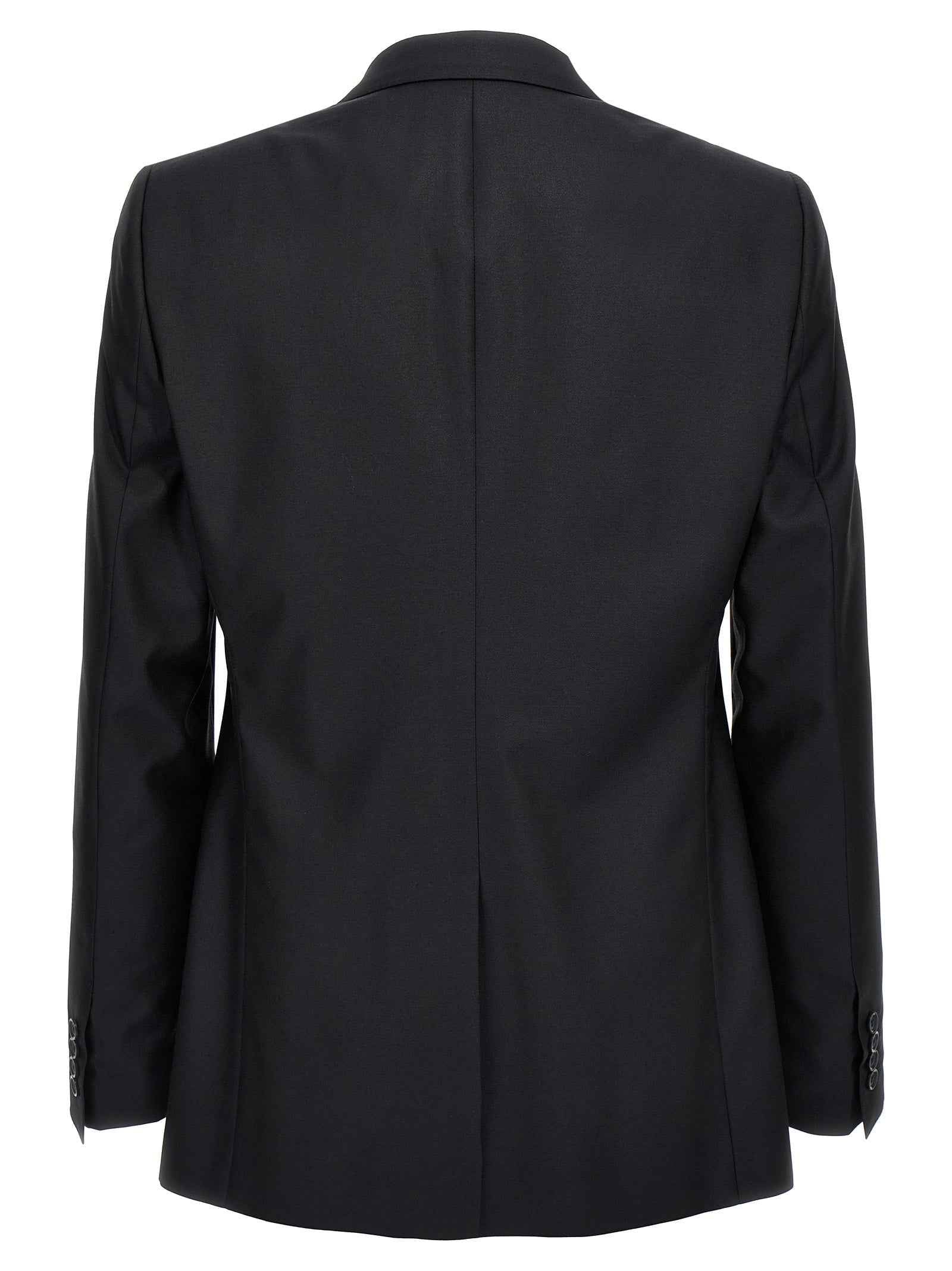 Dolce & Gabbana Blue Virgin Wool Two-Piece Suit
