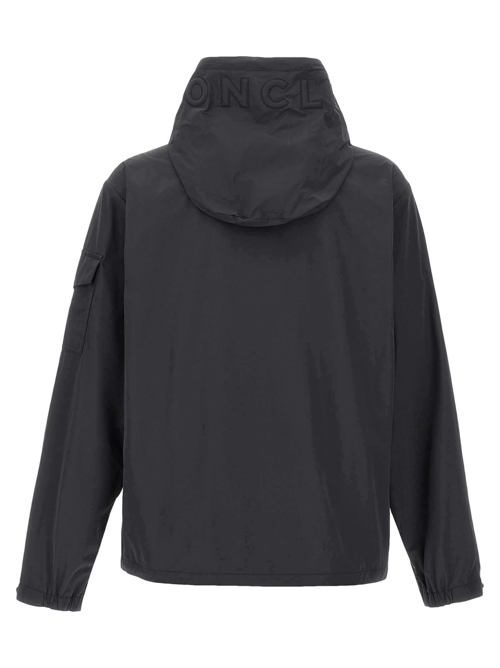 Moncler Black Polyester Shell Jacket