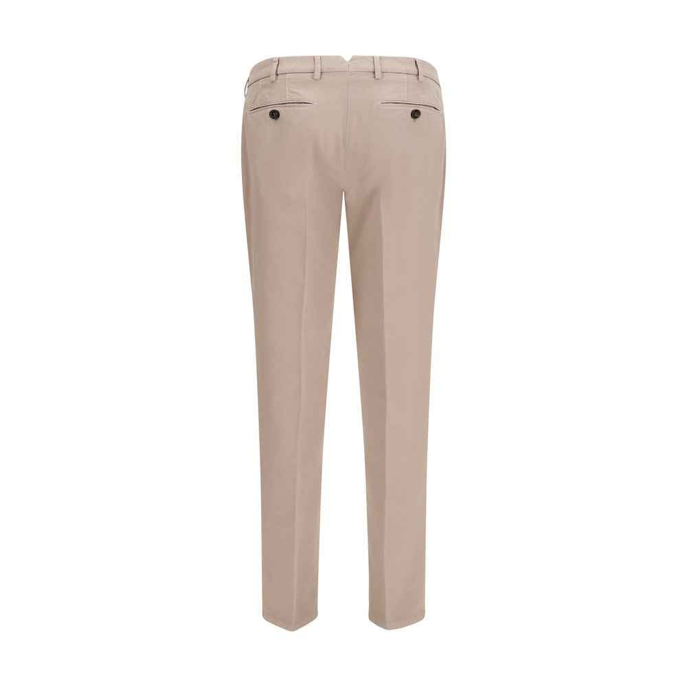 Brunello Cucinelli Beige Cotton Casual Pants