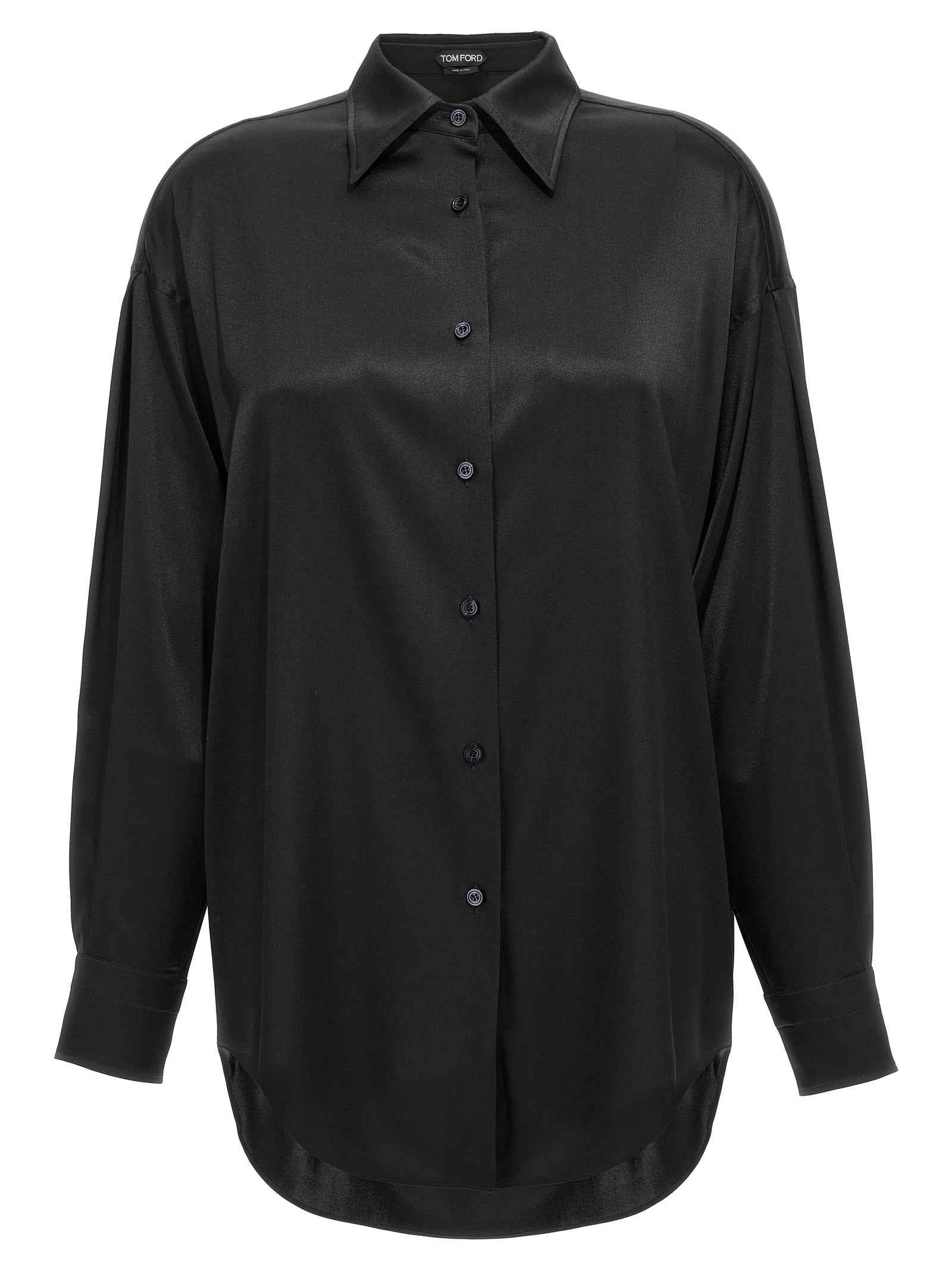 Tom Ford Black Silk Blouse
