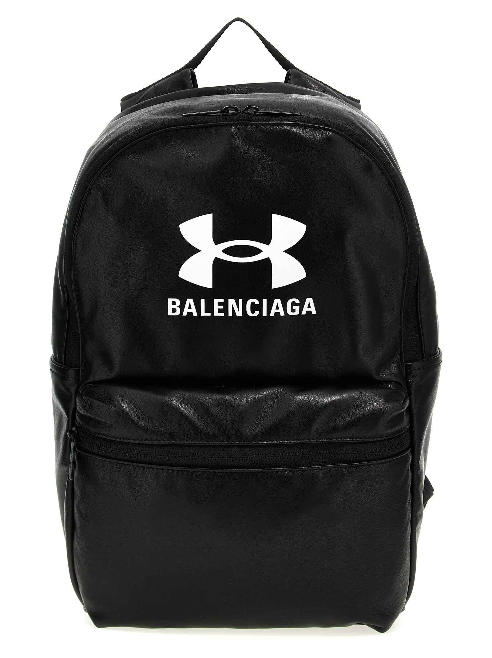 Balenciaga Bicolor Lamb Leather Backpack