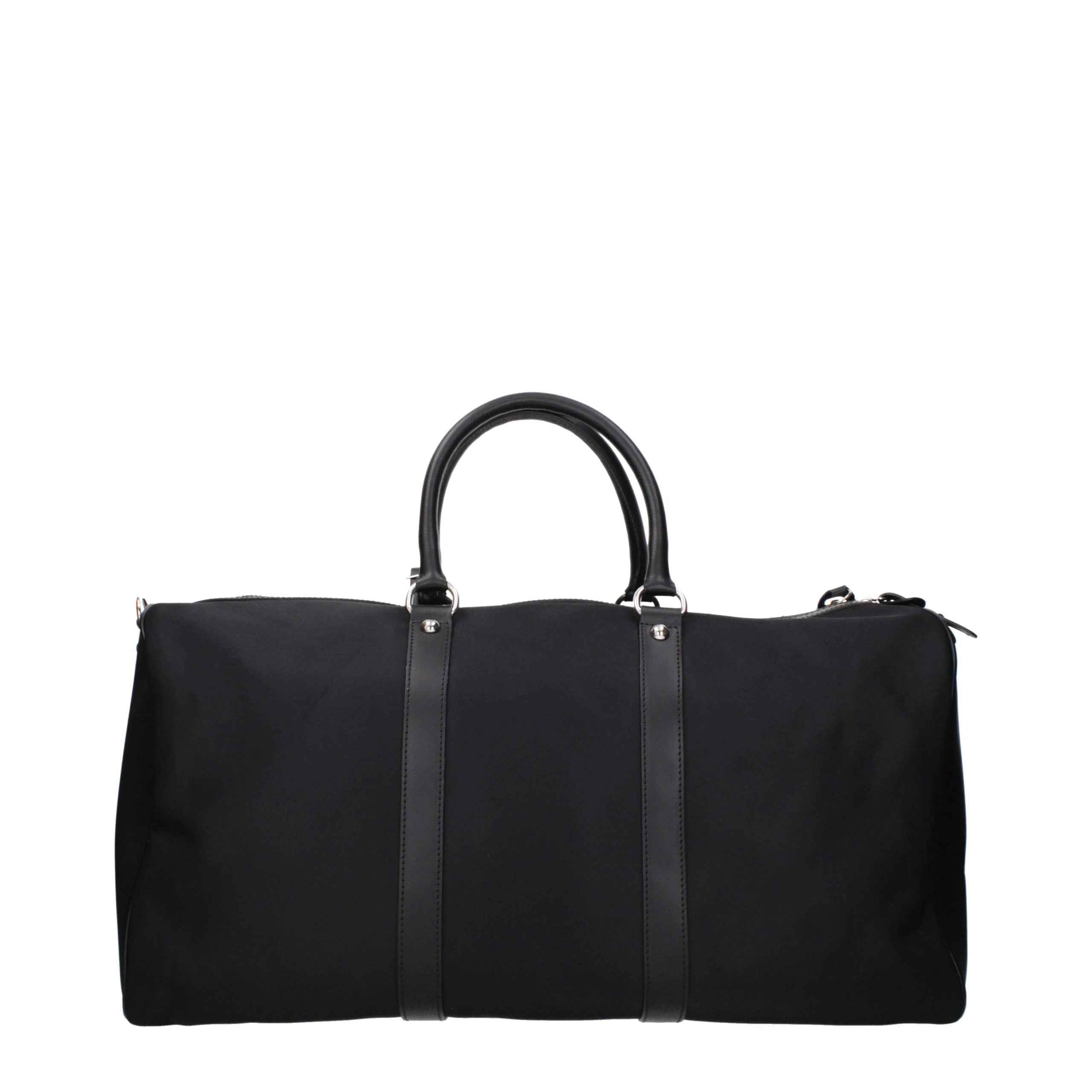 Kiton Black Nylon Luggage And Travel