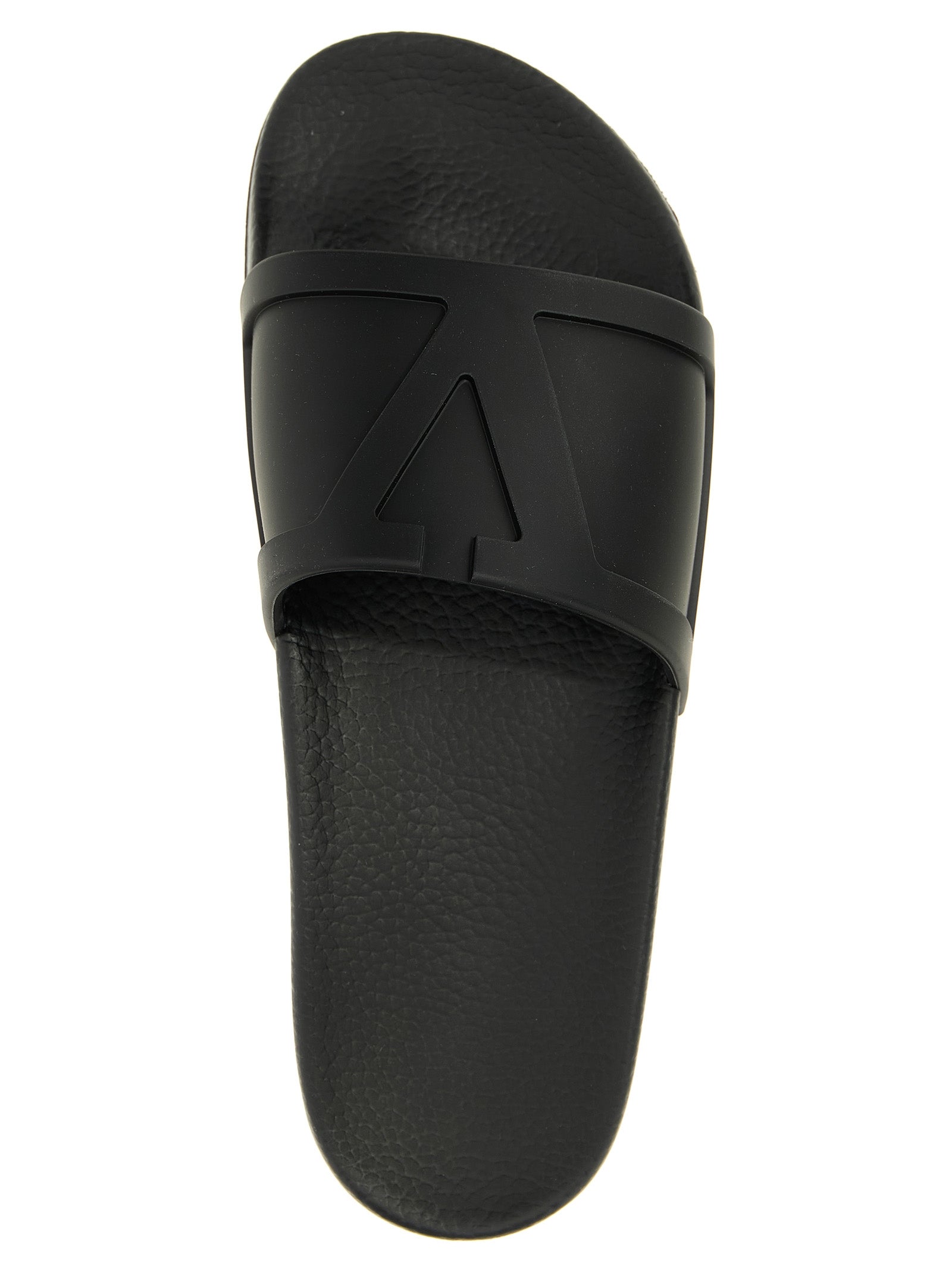 Valentino Garavani Black Plastic Slides