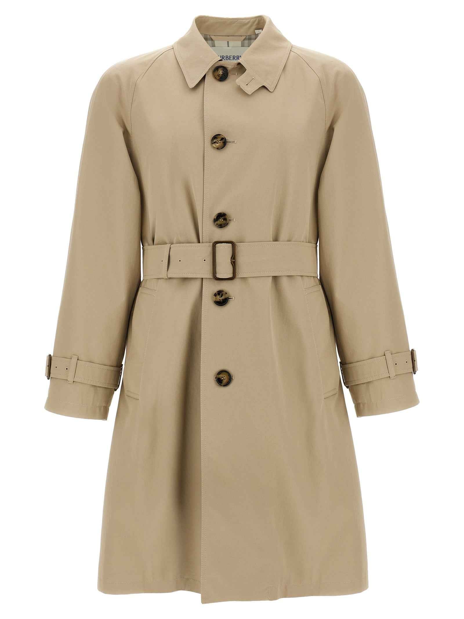 Burberry Beige Cotton Coat