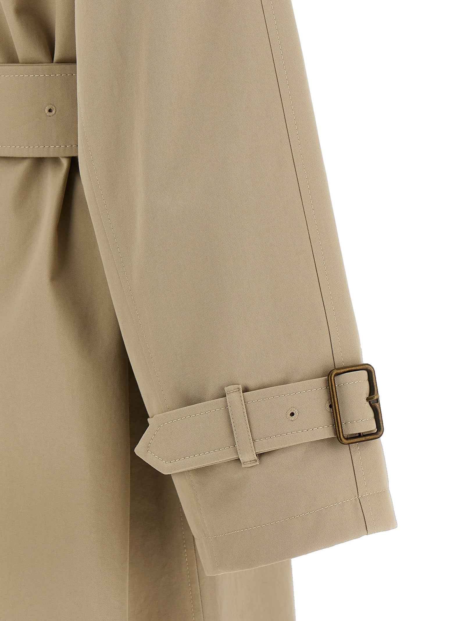 Burberry Beige Cotton Coat