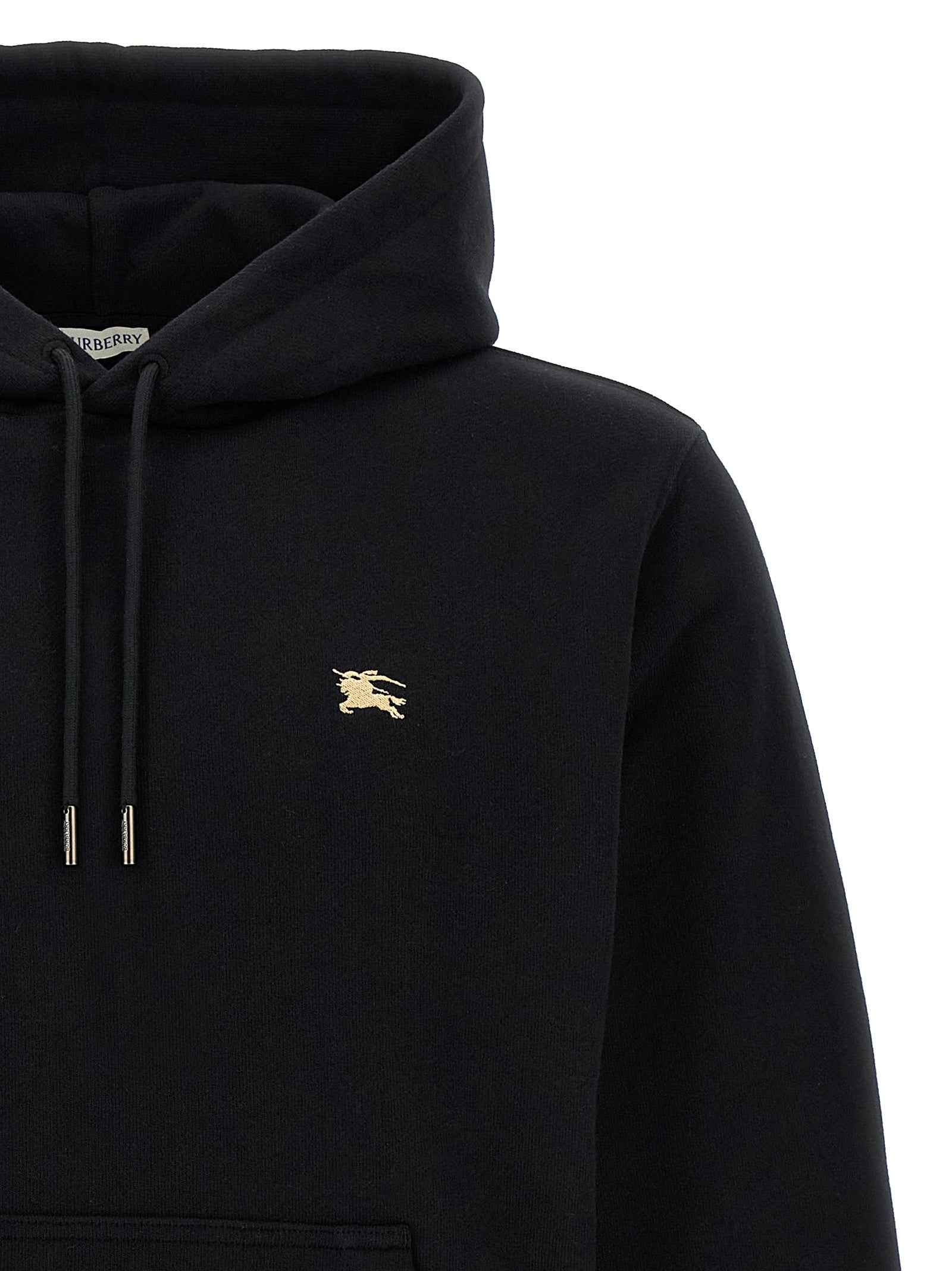 Burberry Black Cotton Sweatshirt