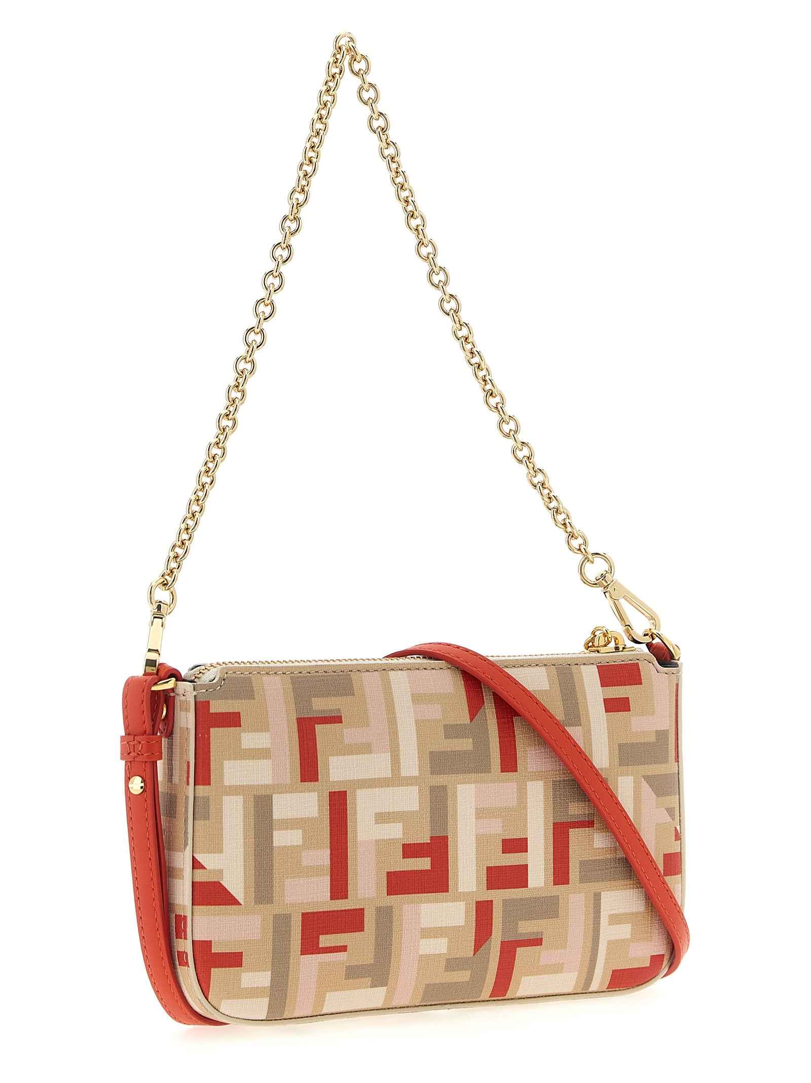 Fendi Multicolor Polyethylene Clutch Bag