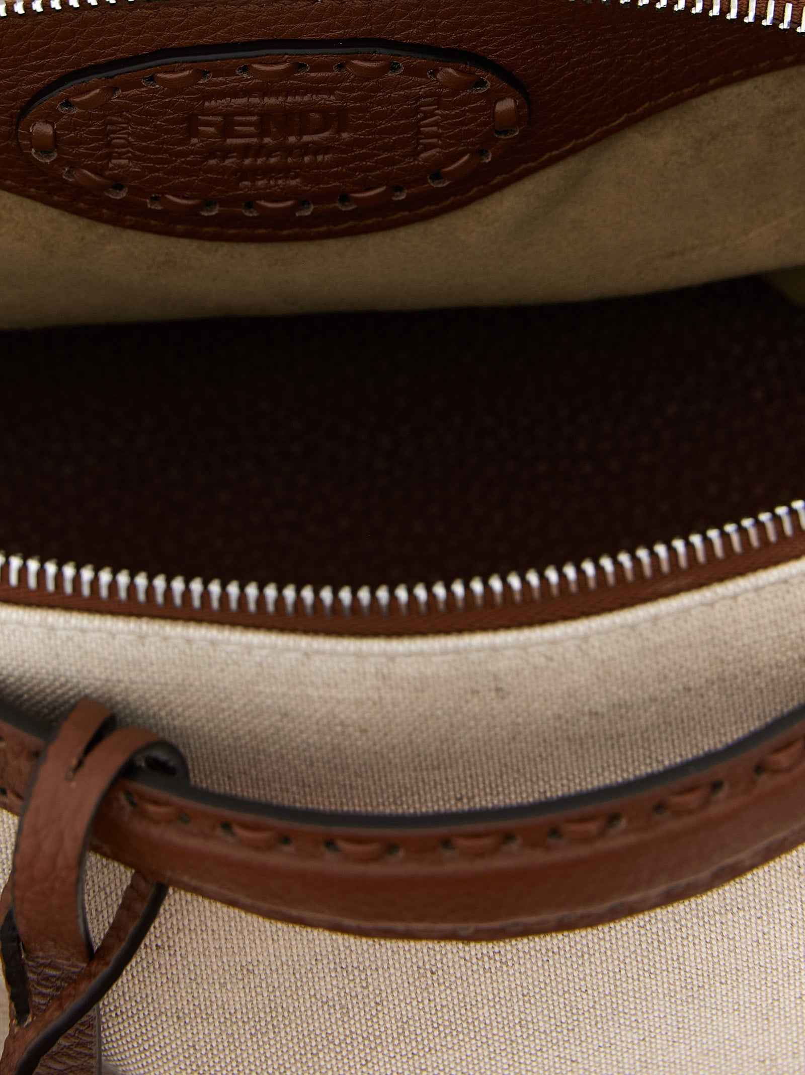 Fendi Beige Polyethylene Handbag