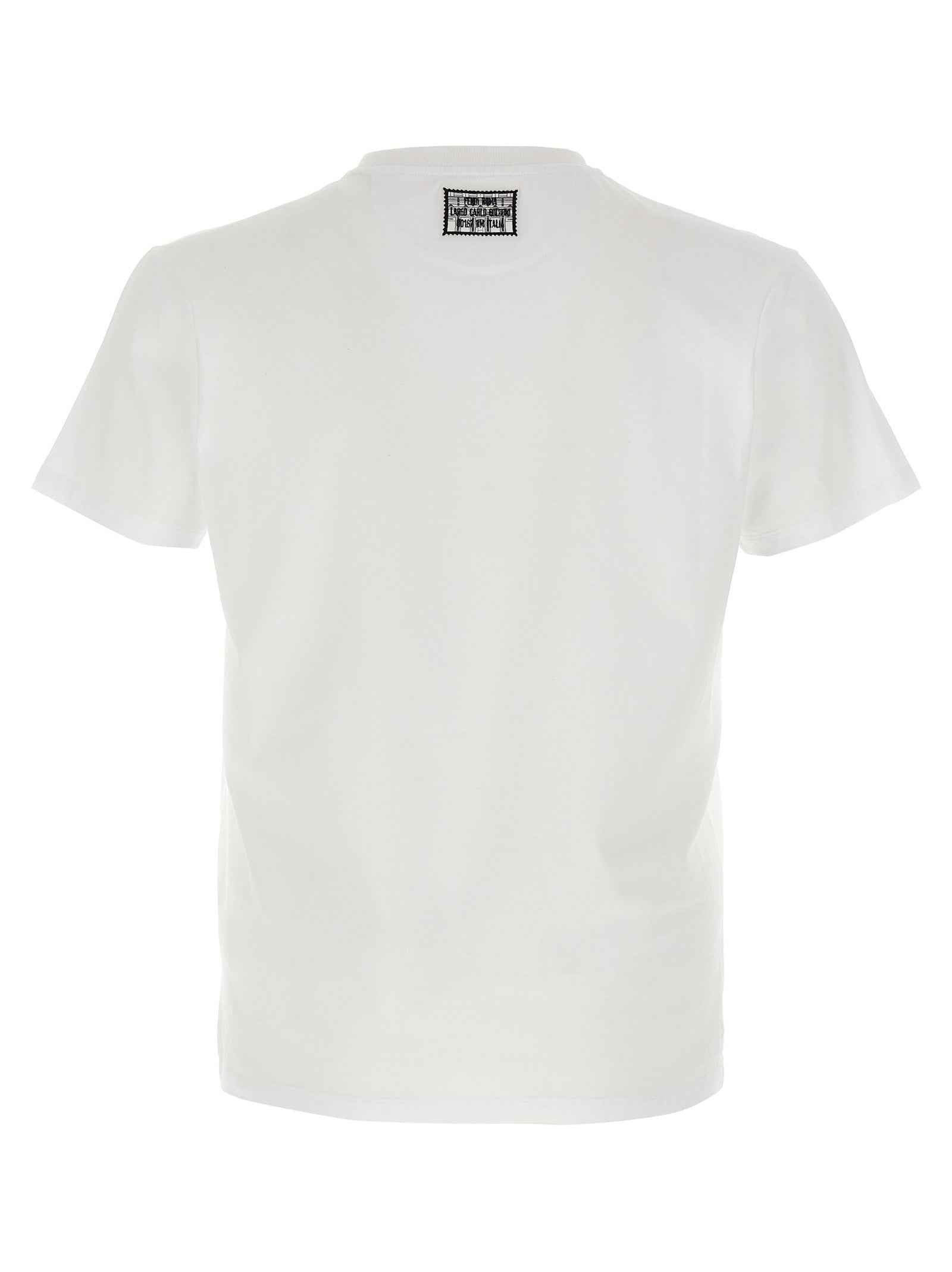 Fendi White Cotton T-Shirt