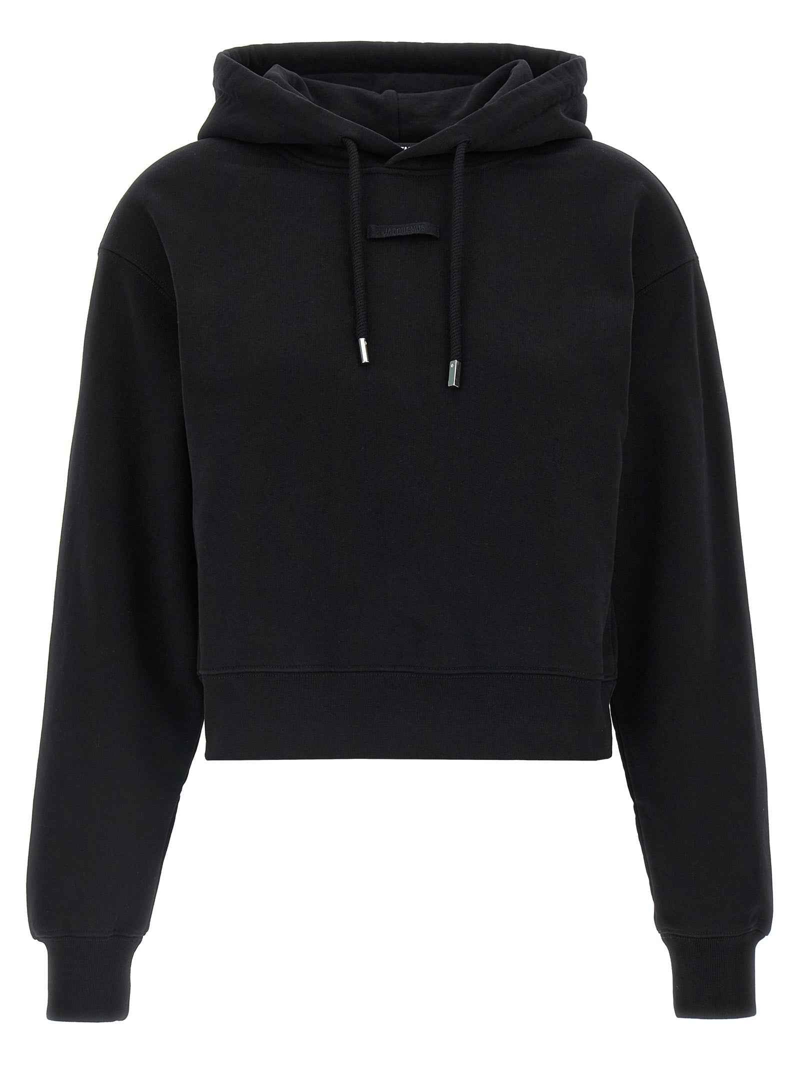 Jacquemus Black Cotton Hoodie