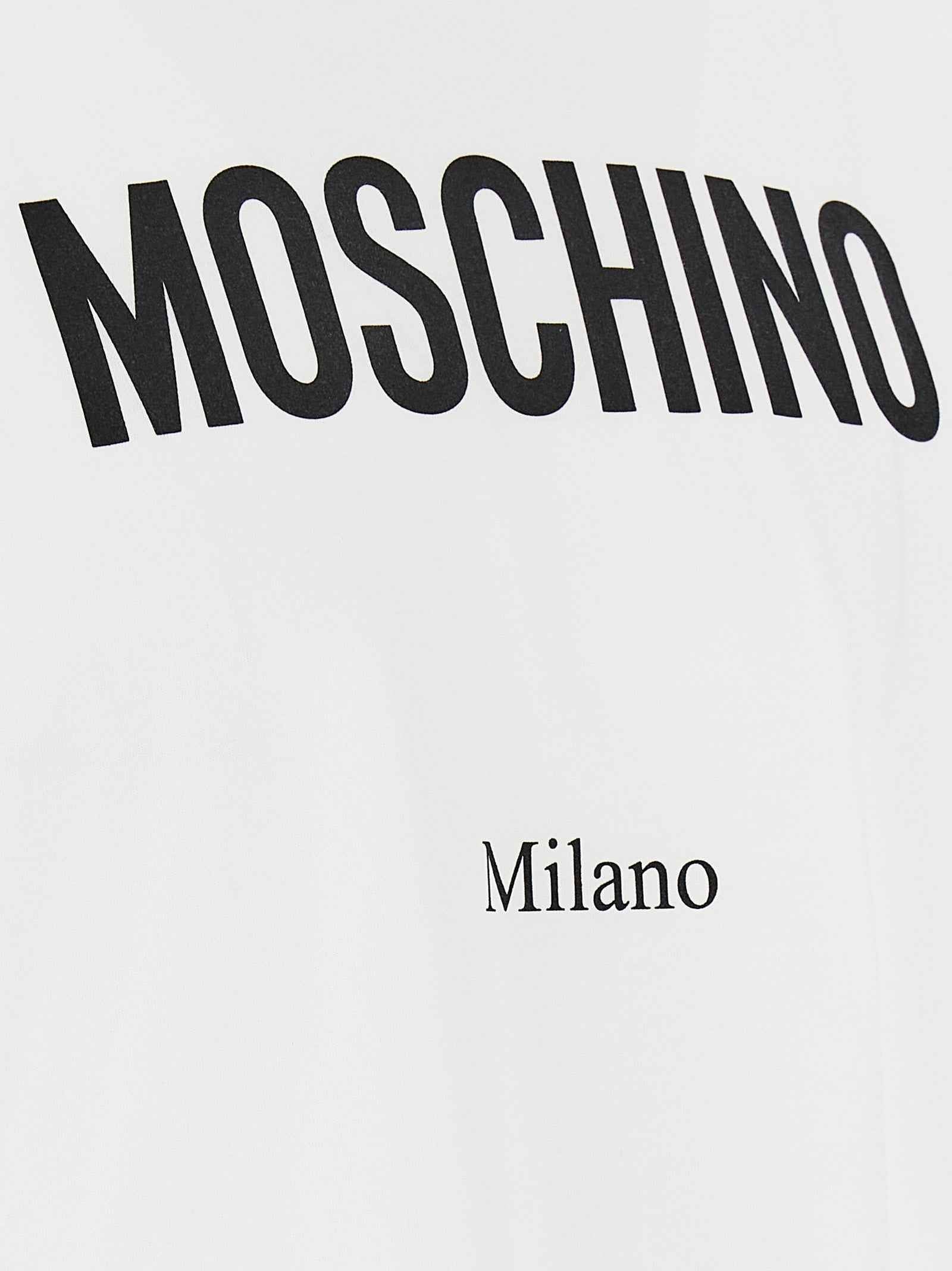 Moschino Bicolor Cotton T-Shirt