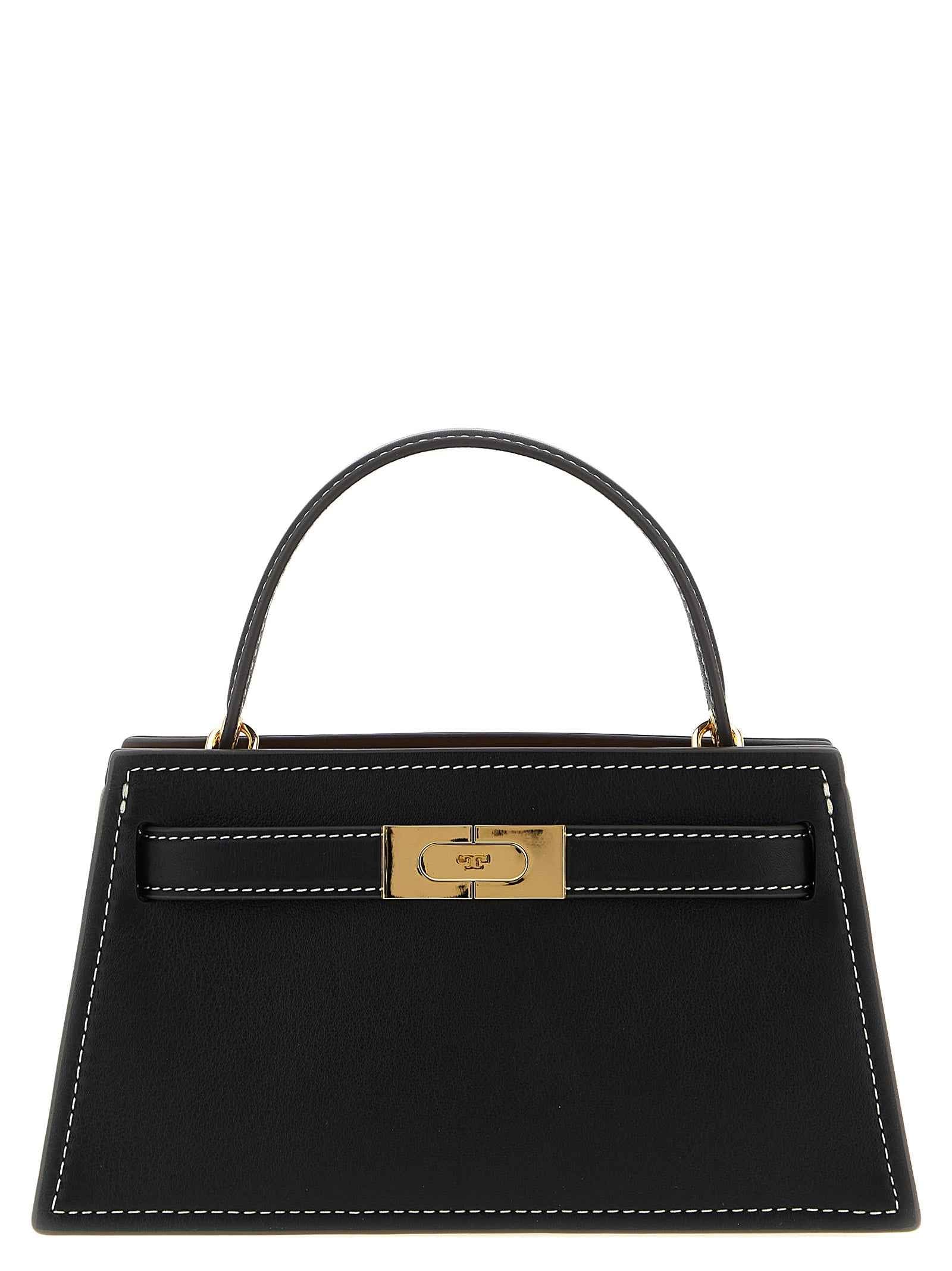 Tory Burch Black Cowhide Handbag
