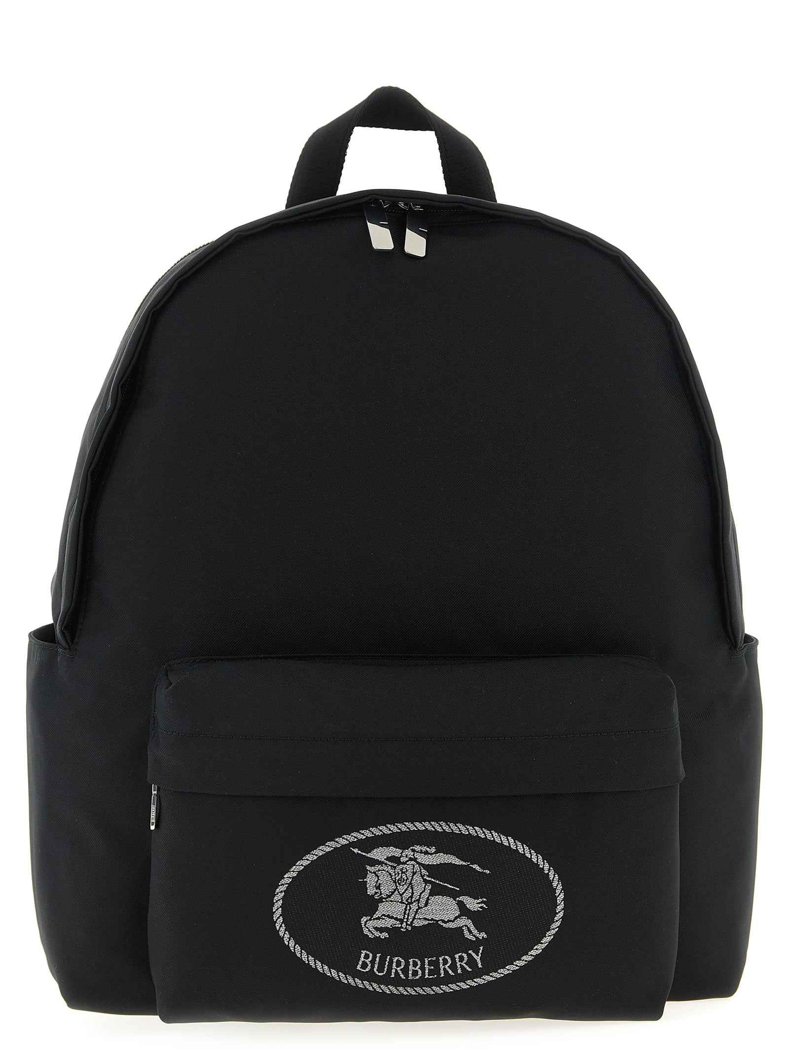 Burberry Black Polyester Backpack