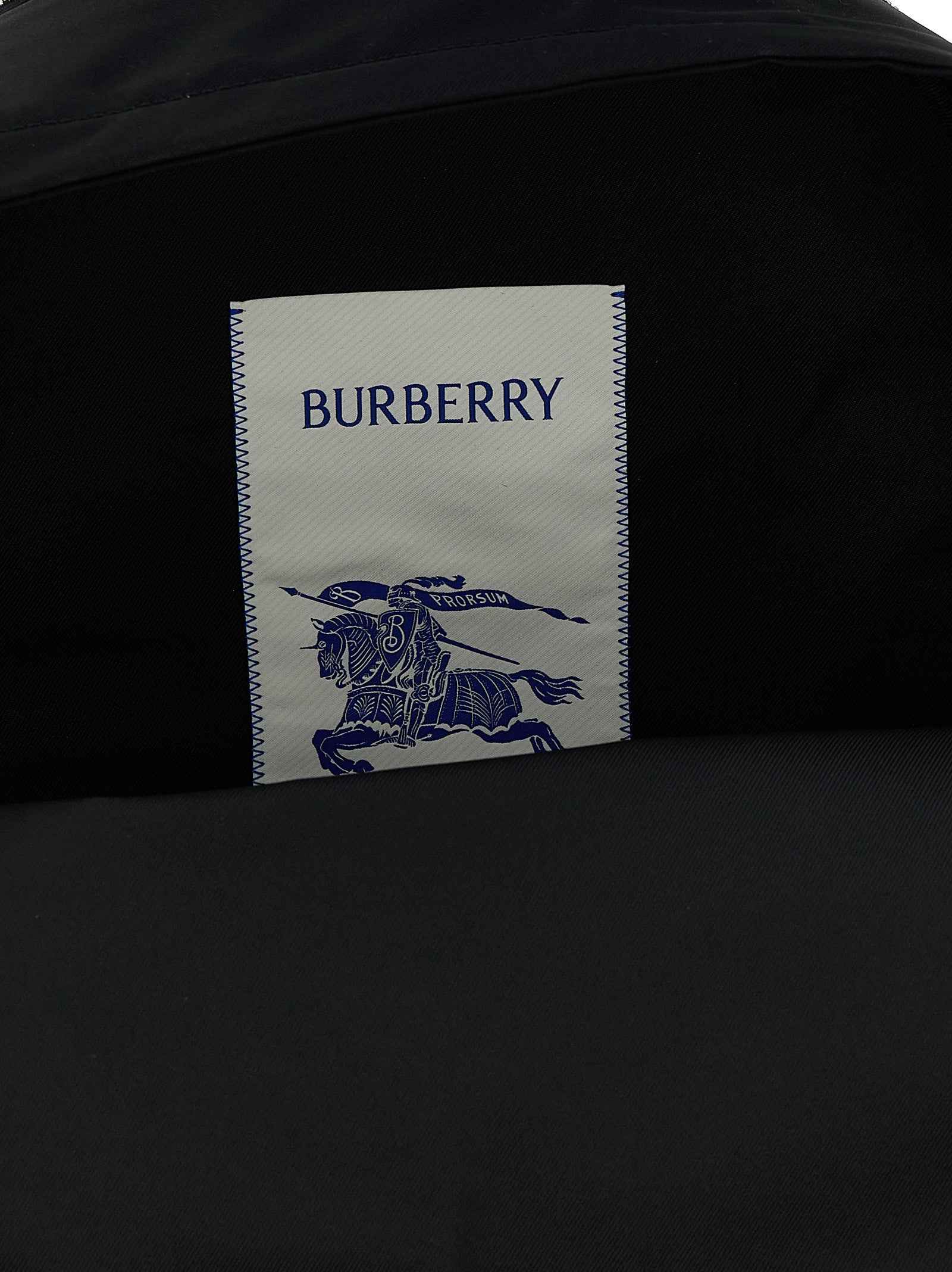 Burberry Black Polyester Backpack