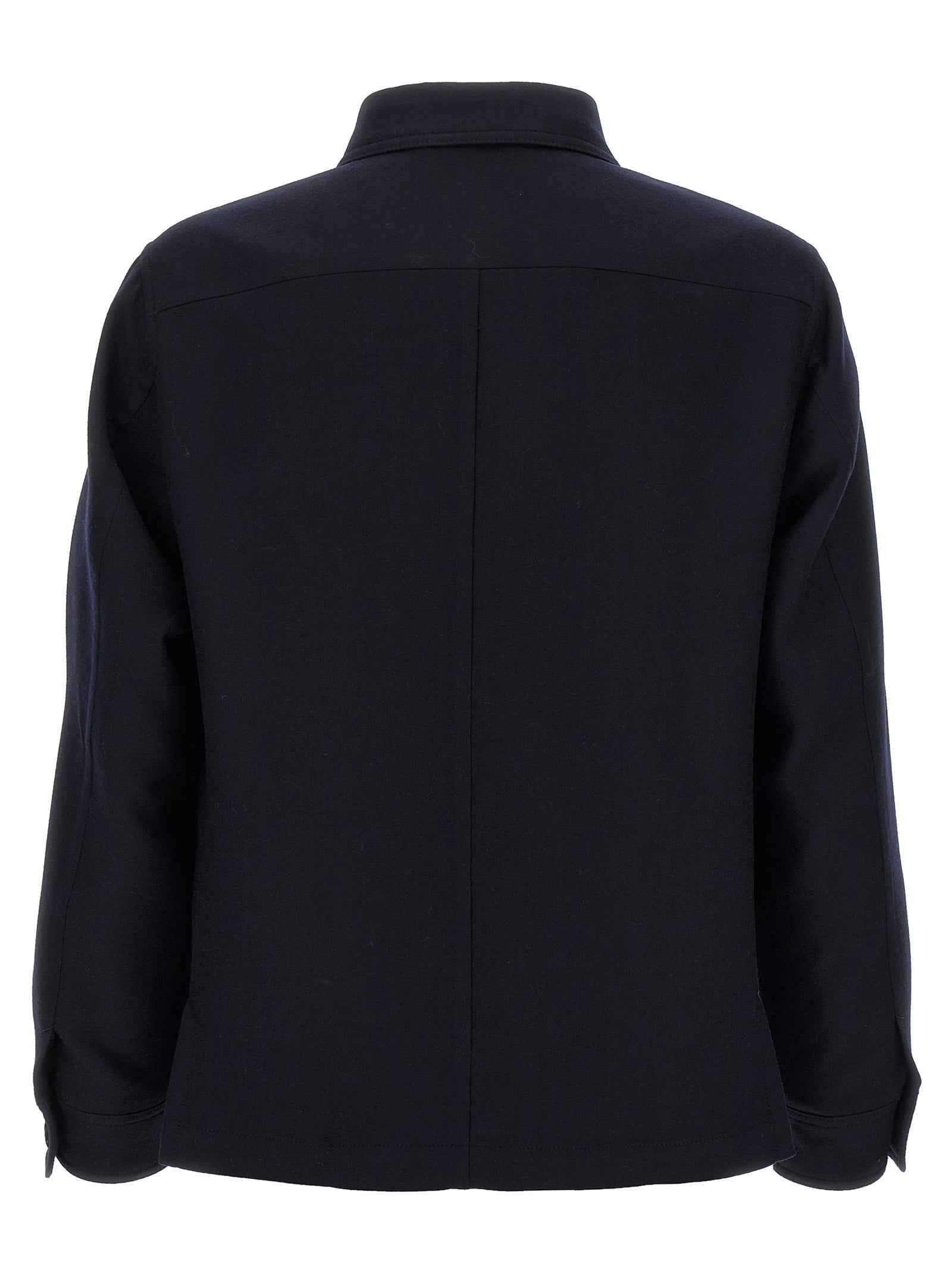 Tom Ford Blue Wool Blouse