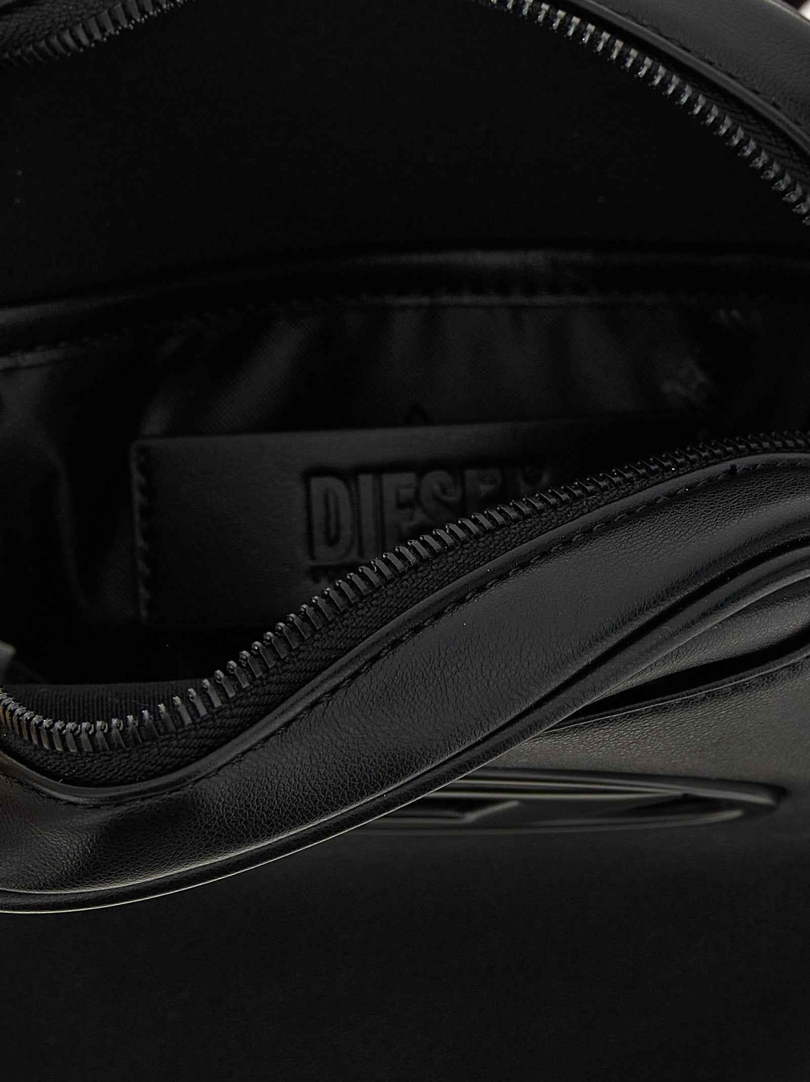 Diesel Black Polyethylene Crossbody Bag