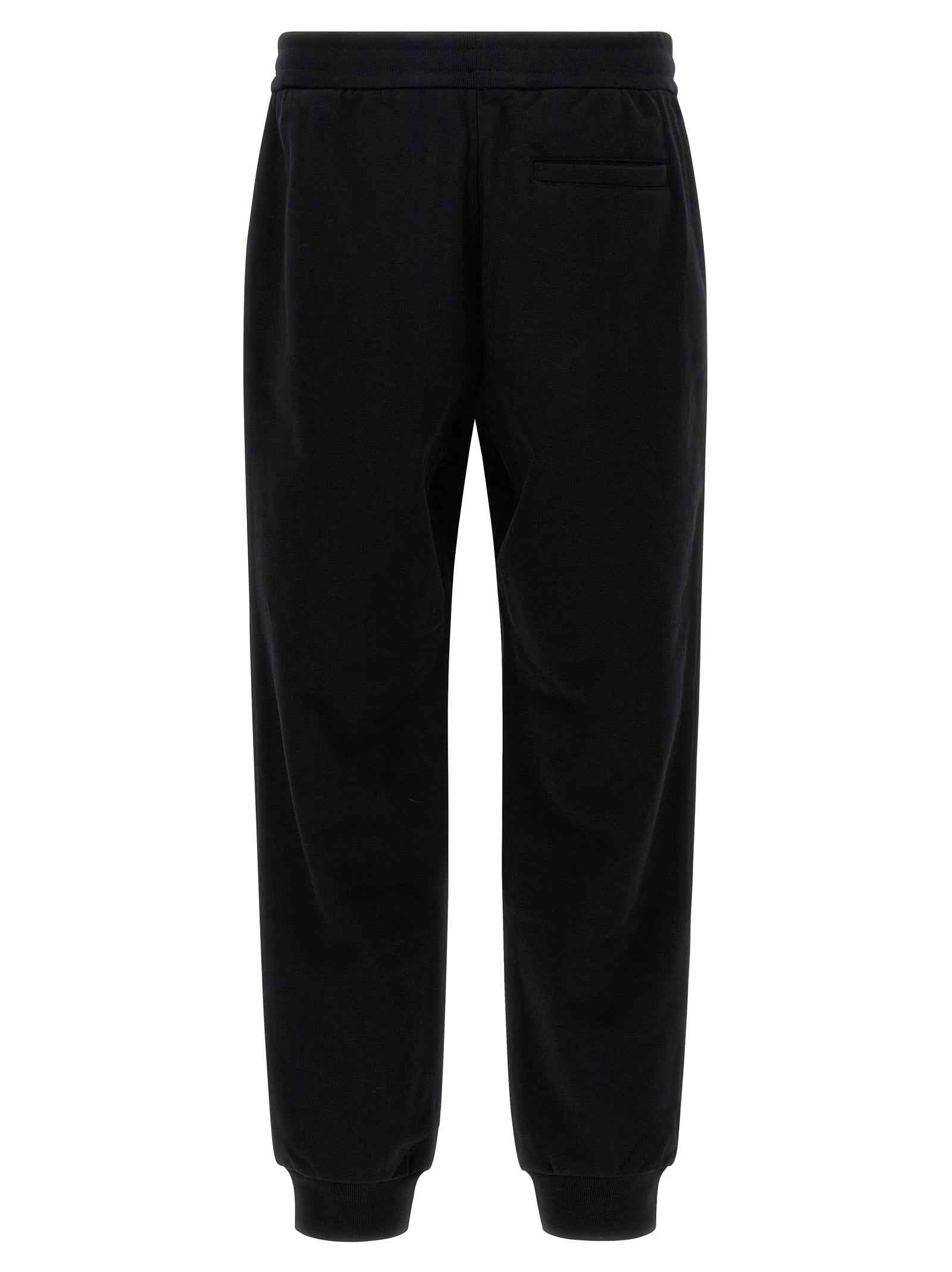 Versace Black Cotton Joggers (Workout Pants)