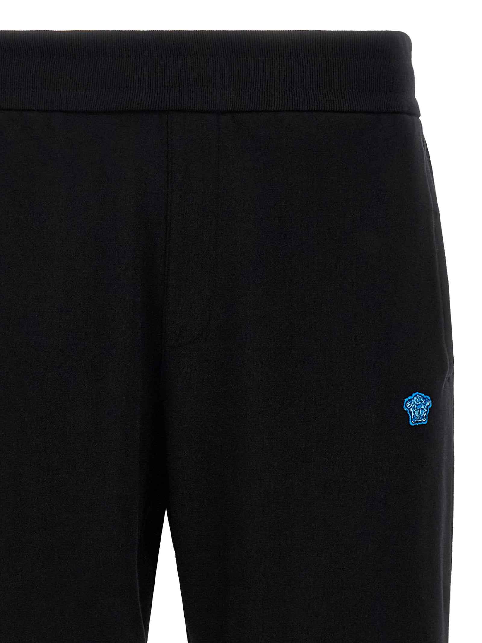 Versace Black Cotton Joggers (Workout Pants)
