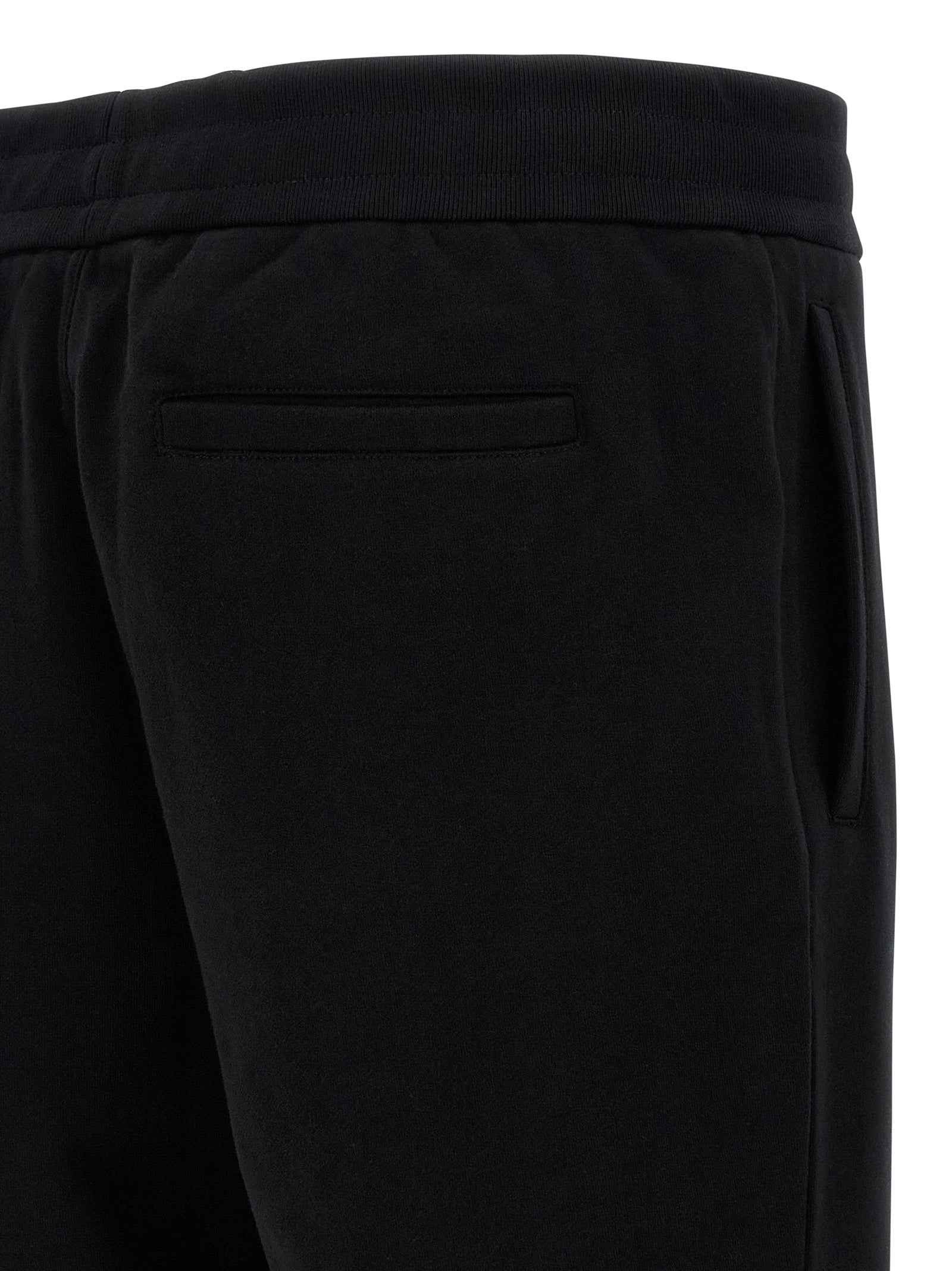 Versace Black Cotton Joggers (Workout Pants)