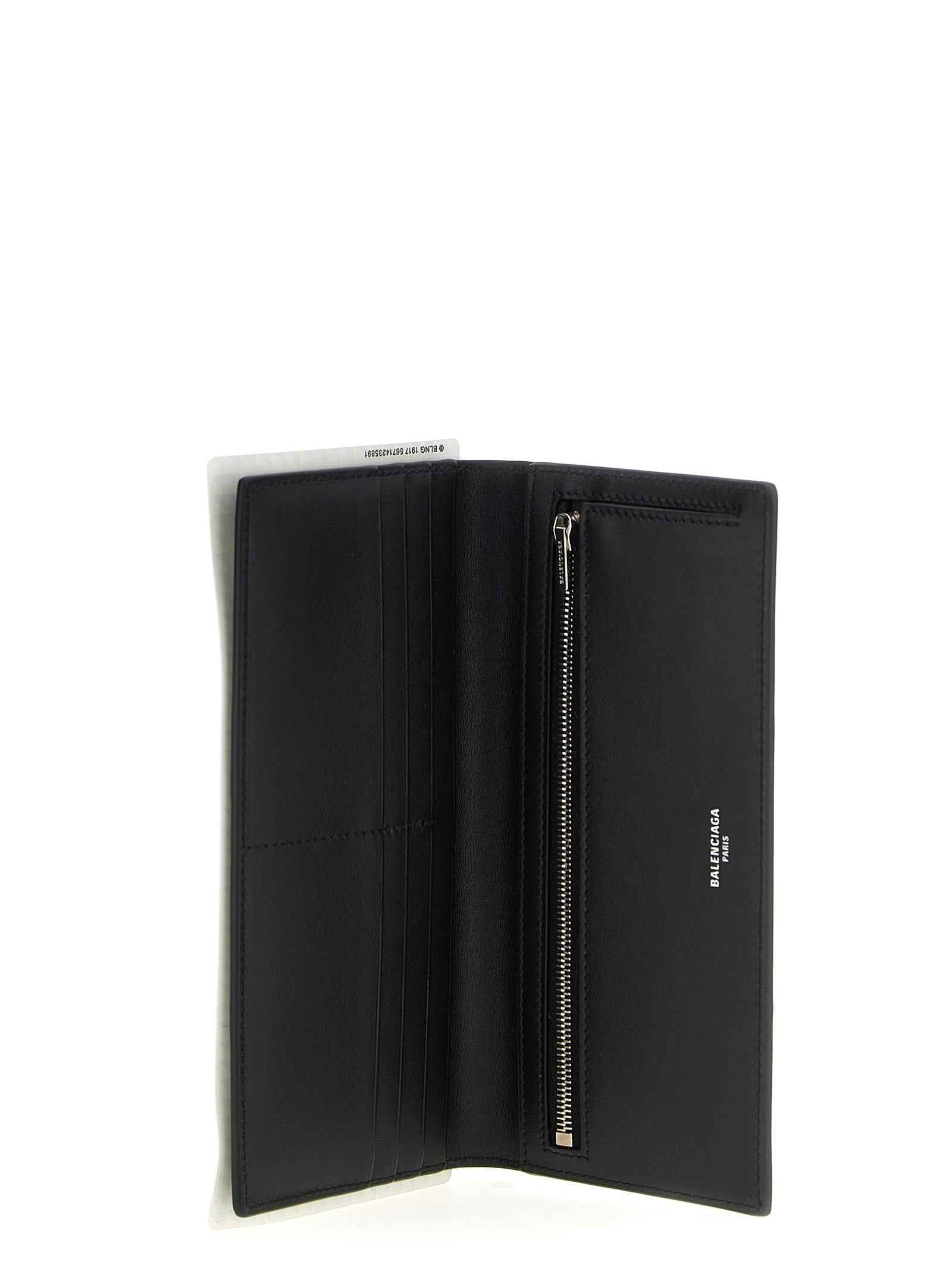 Balenciaga Black Leather Wallet