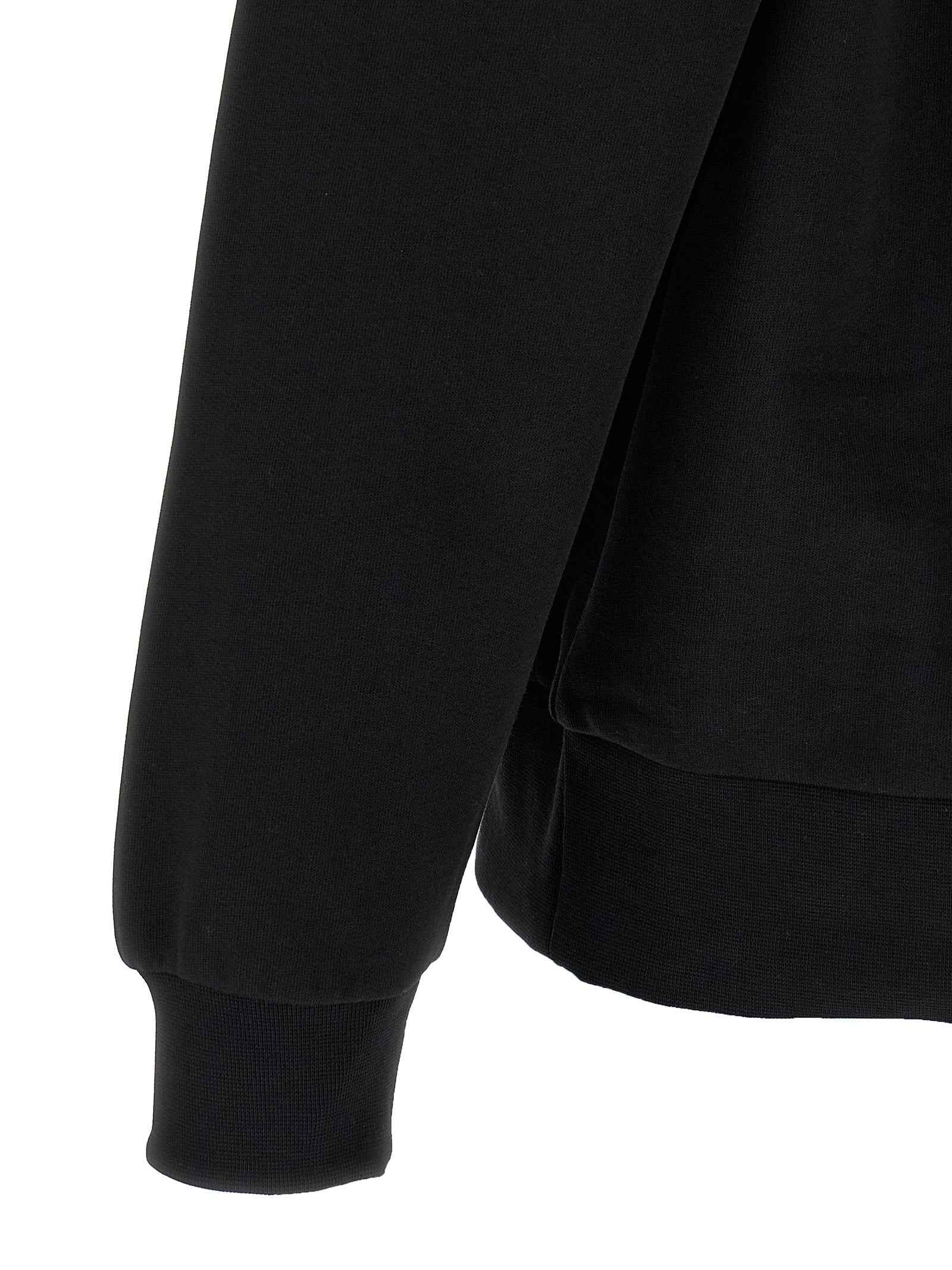 Lacoste Black Cotton Sweatshirt
