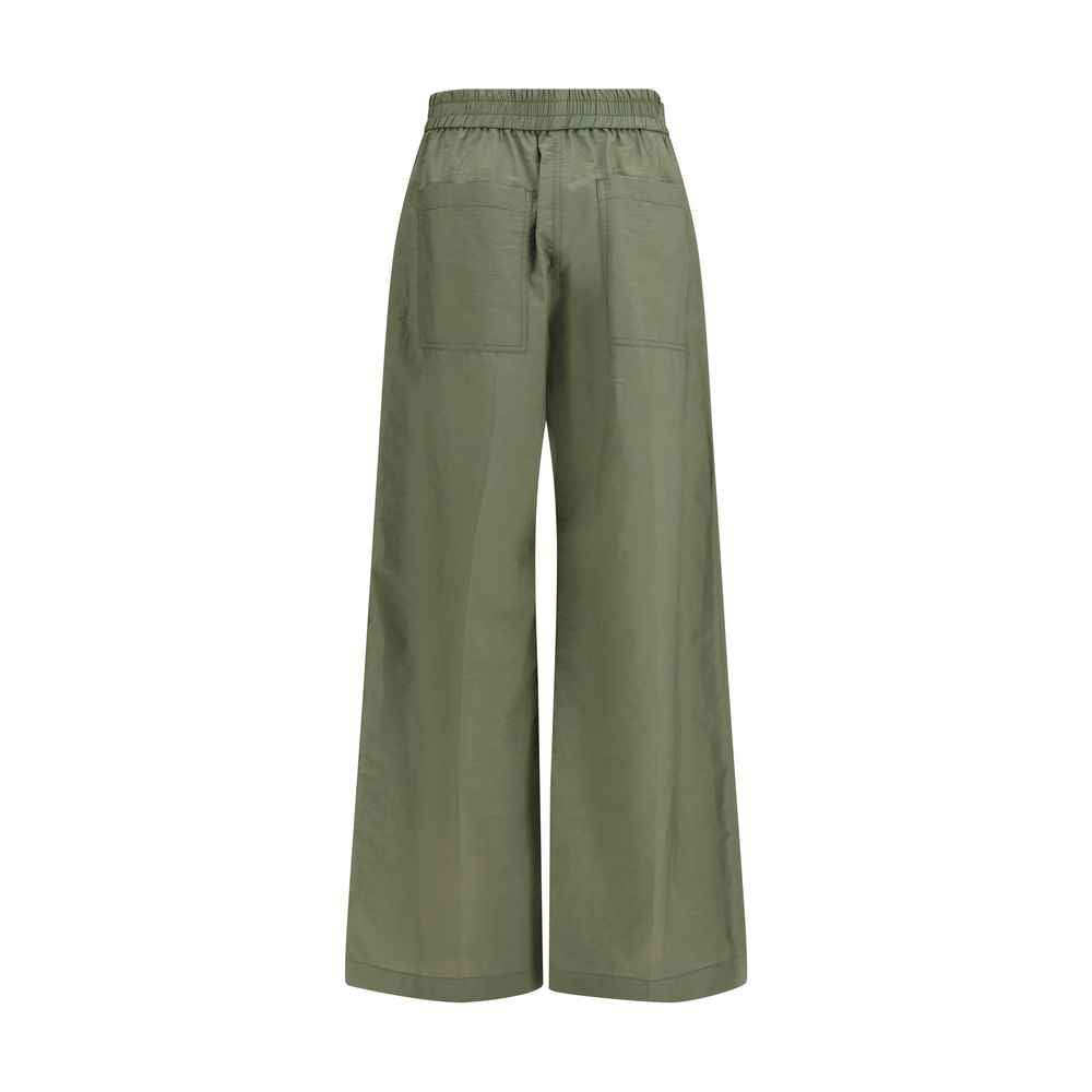 Brunello Cucinelli Bicolor Cotton Casual Pants