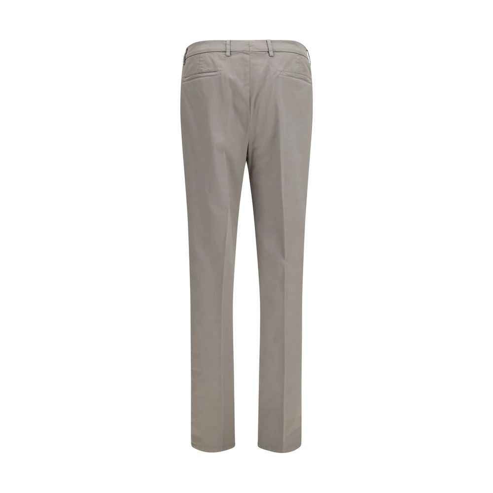 Brunello Cucinelli Bicolor Cotton Chino Pants