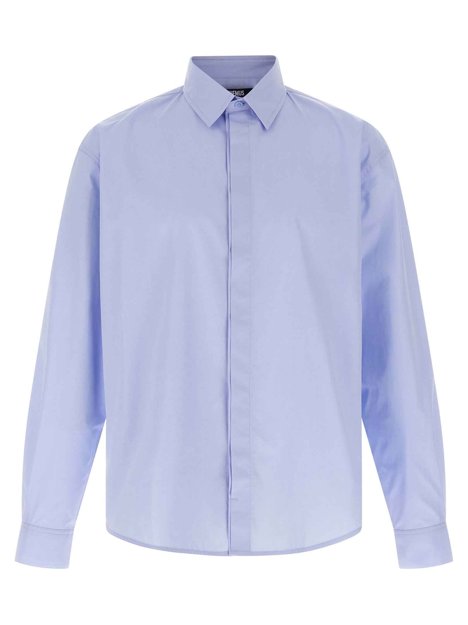 Jacquemus Blue Cotton Blouse