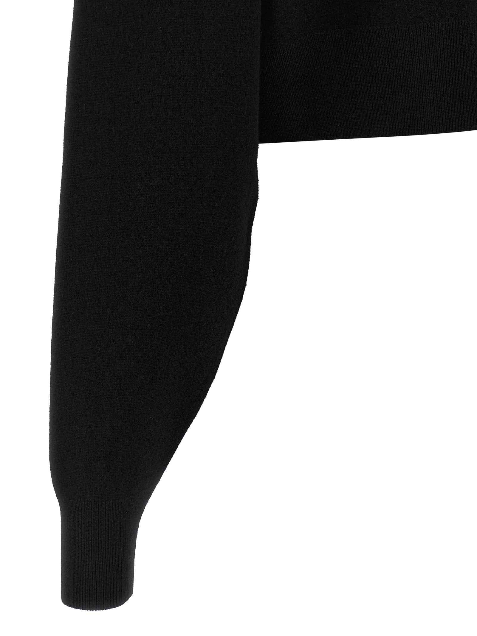 Tom Ford Black Virgin Wool Cardigan