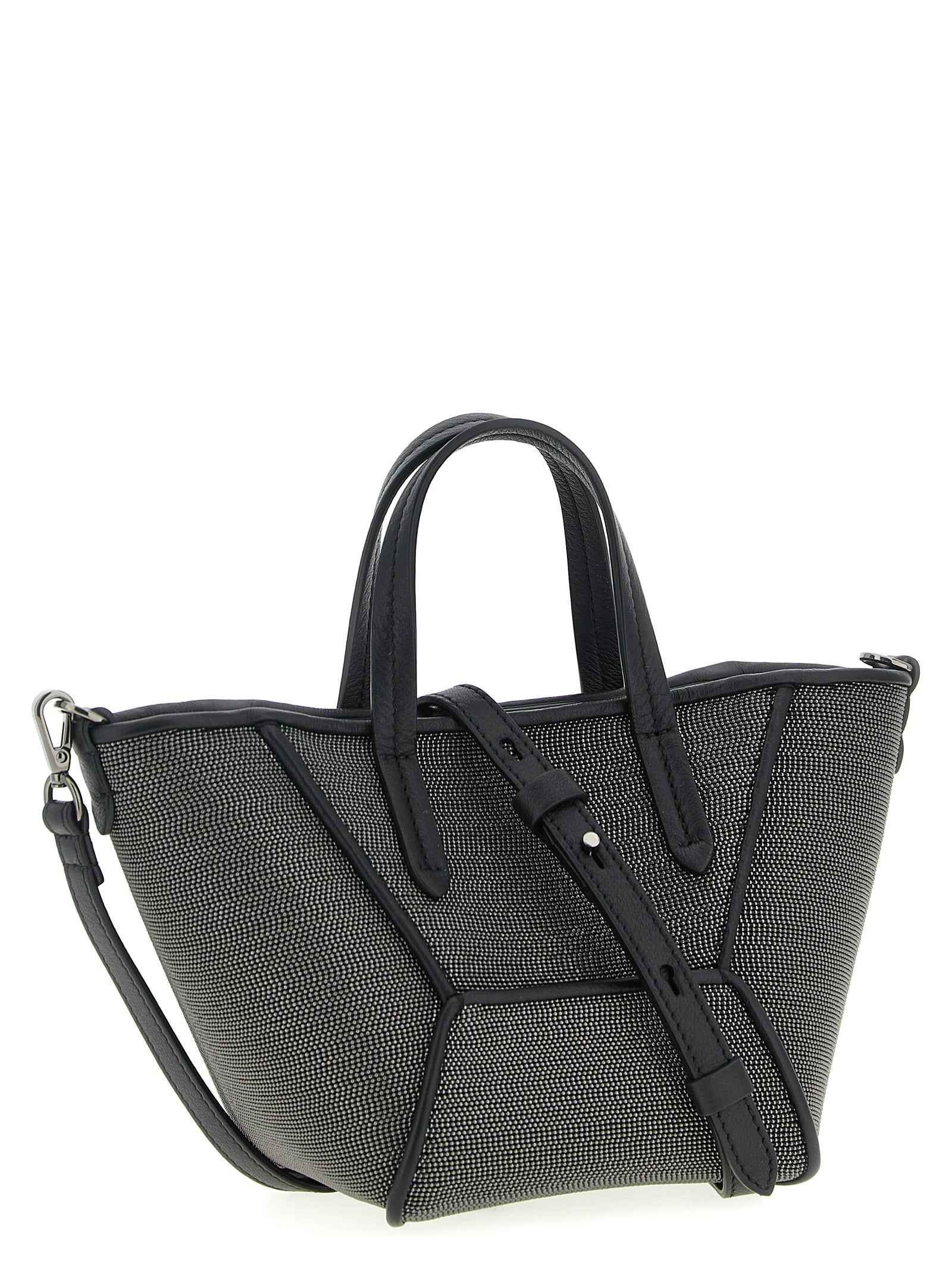 Brunello Cucinelli Black Brass Handbag