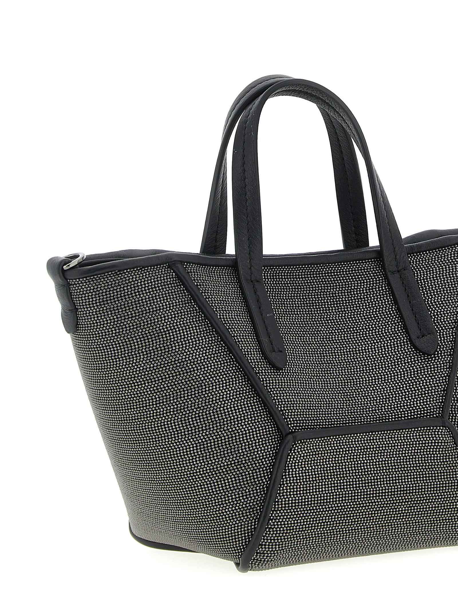 Brunello Cucinelli Black Brass Handbag