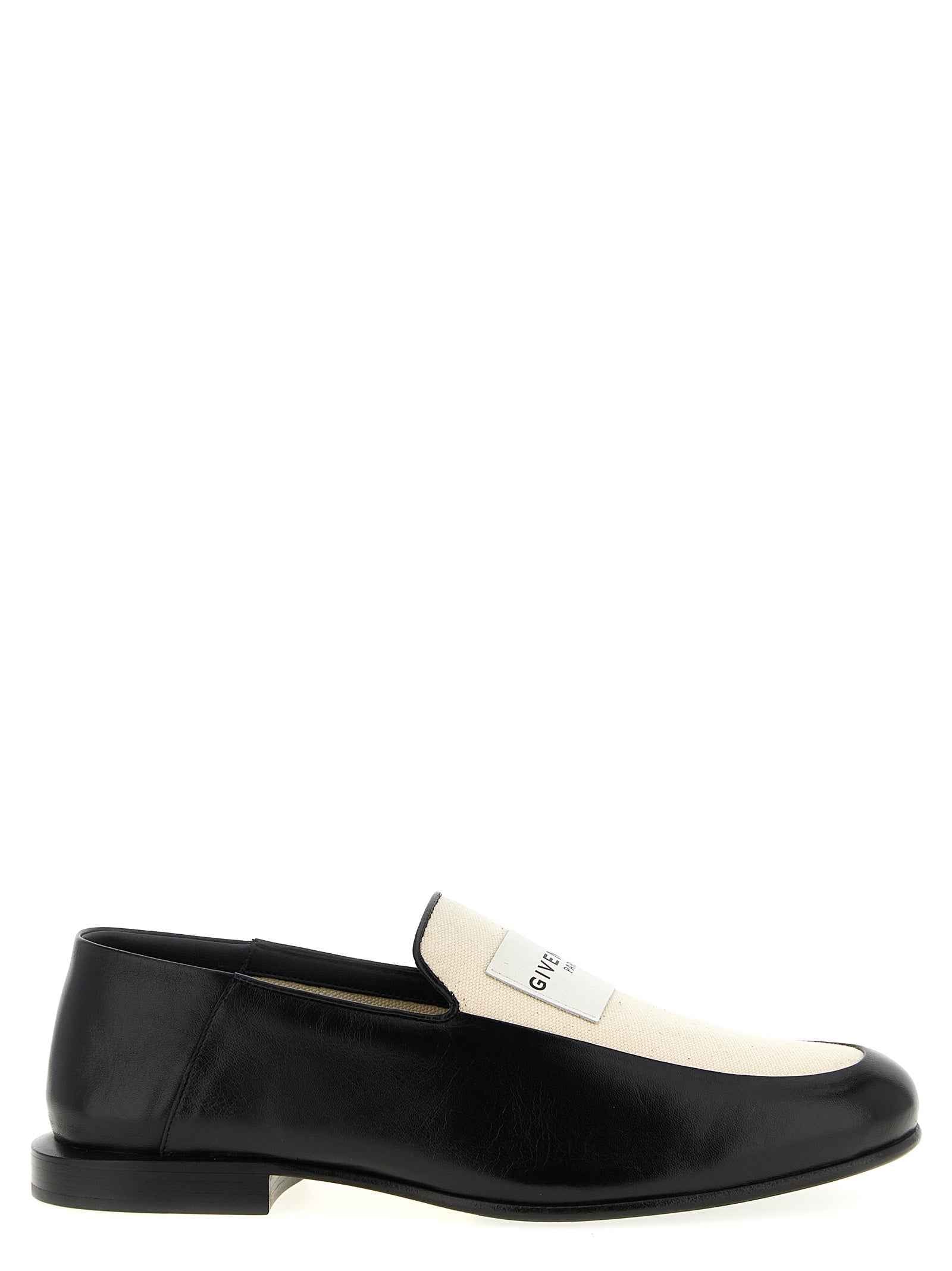 Givenchy Black Lamb Leather Slip-On Loafers