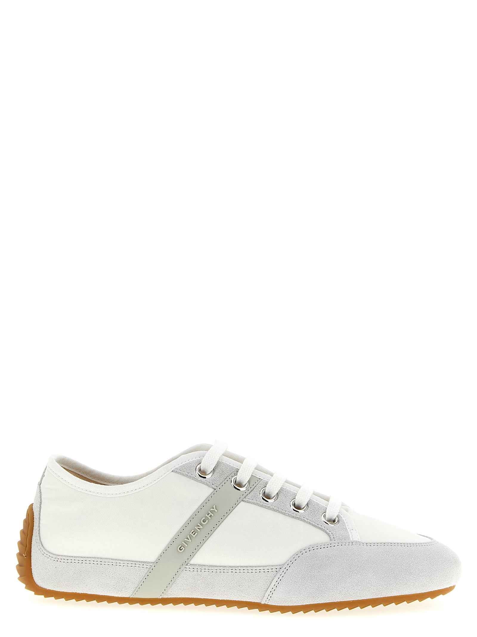 Givenchy White Polyamide Low Top Sneakers