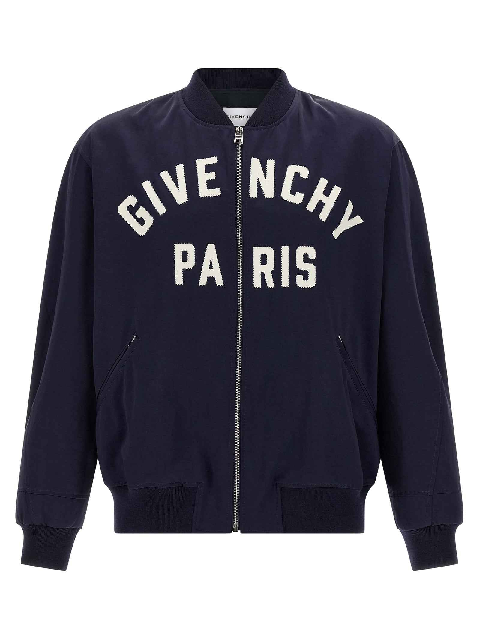 Givenchy Blue Cotton Bomber