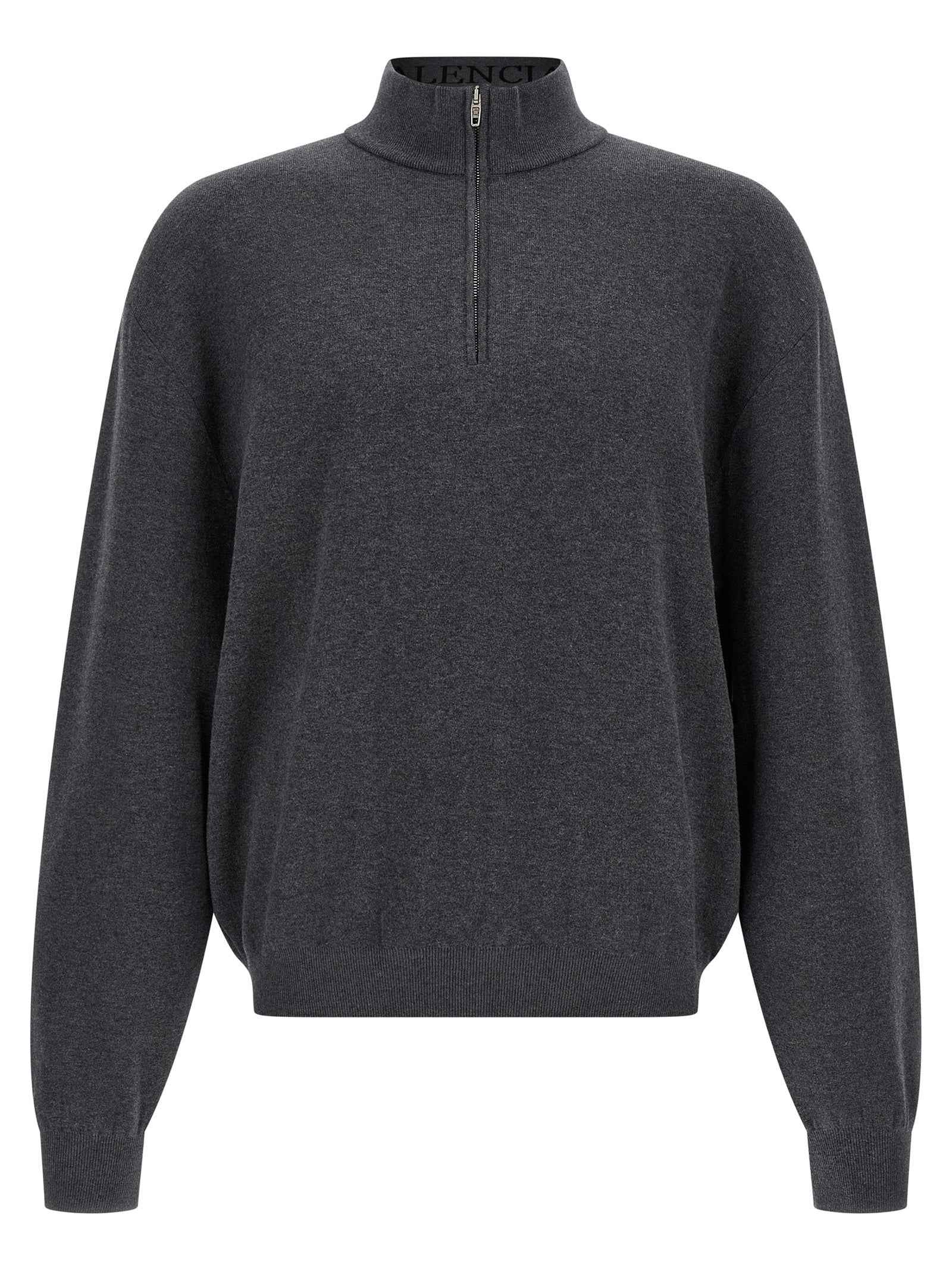 Balenciaga Gray Cotton Cardigan