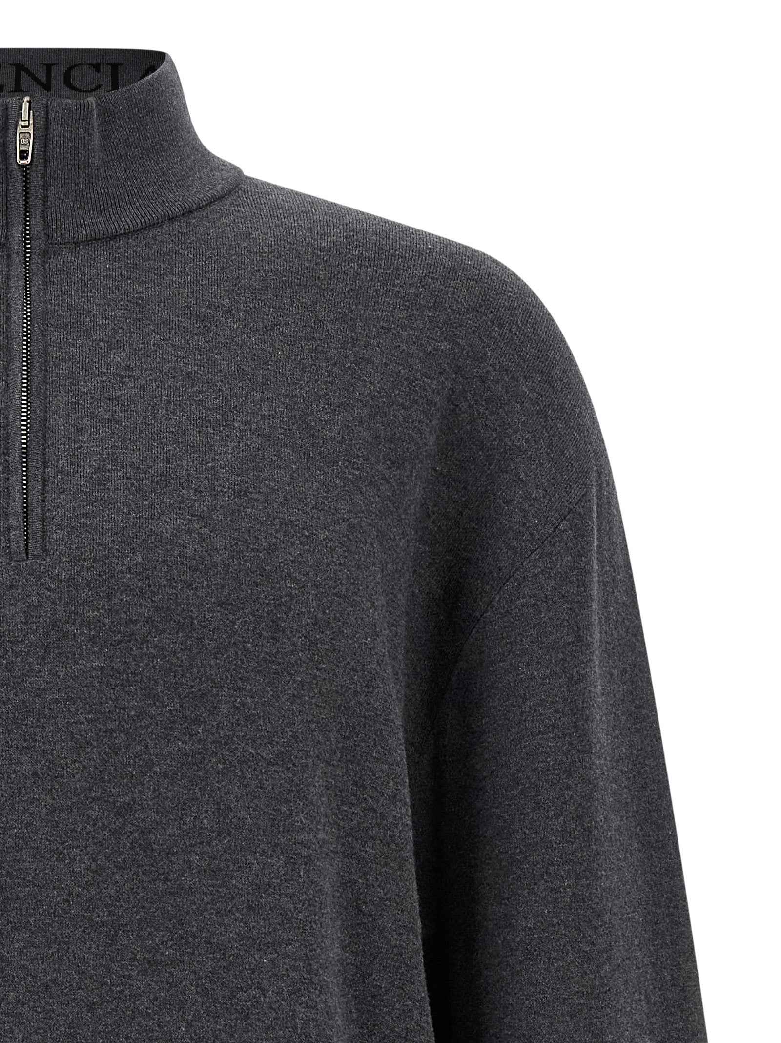 Balenciaga Gray Cotton Cardigan