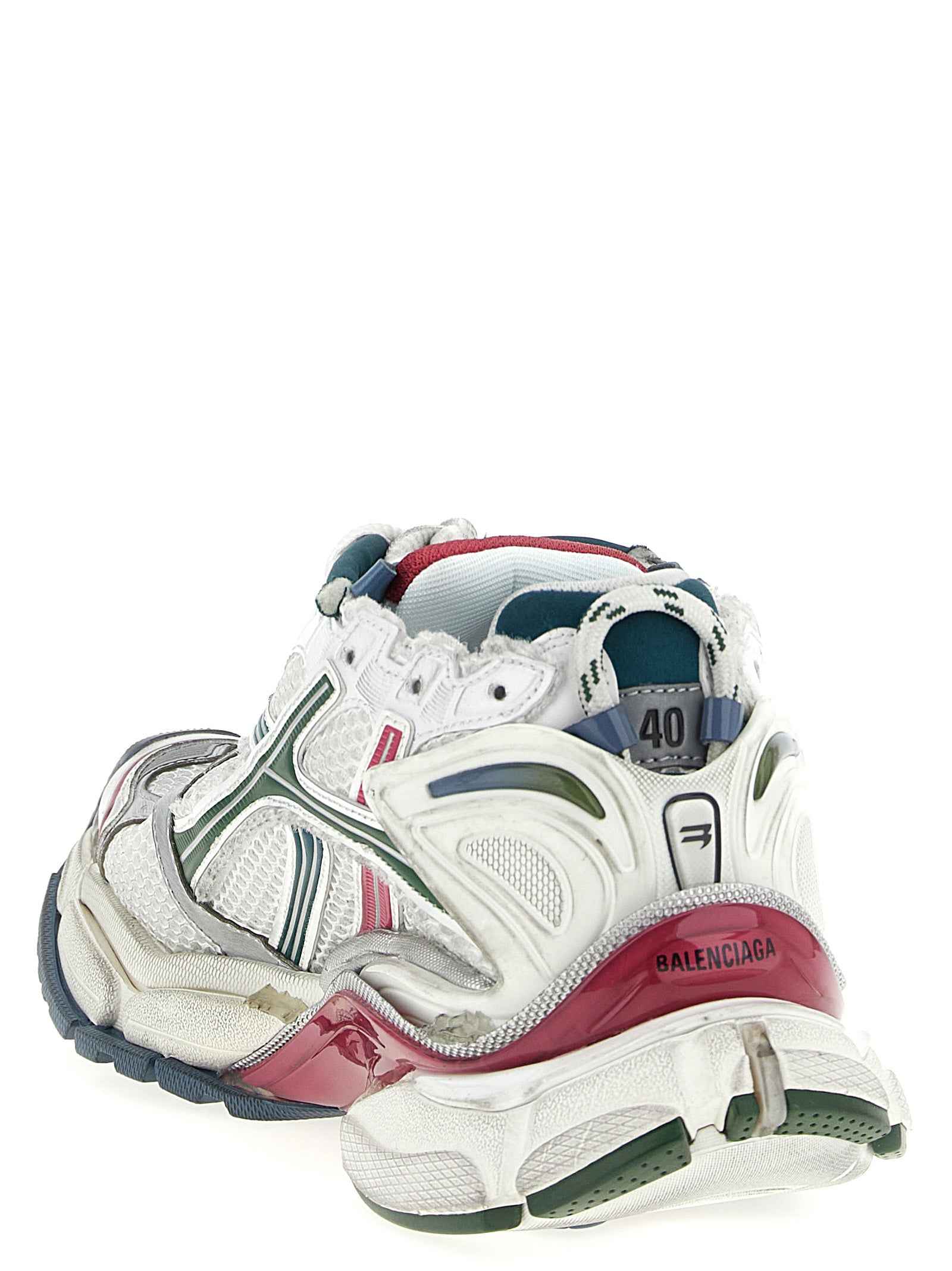 Balenciaga Multicolor Polyethylene Athletic Sneakers