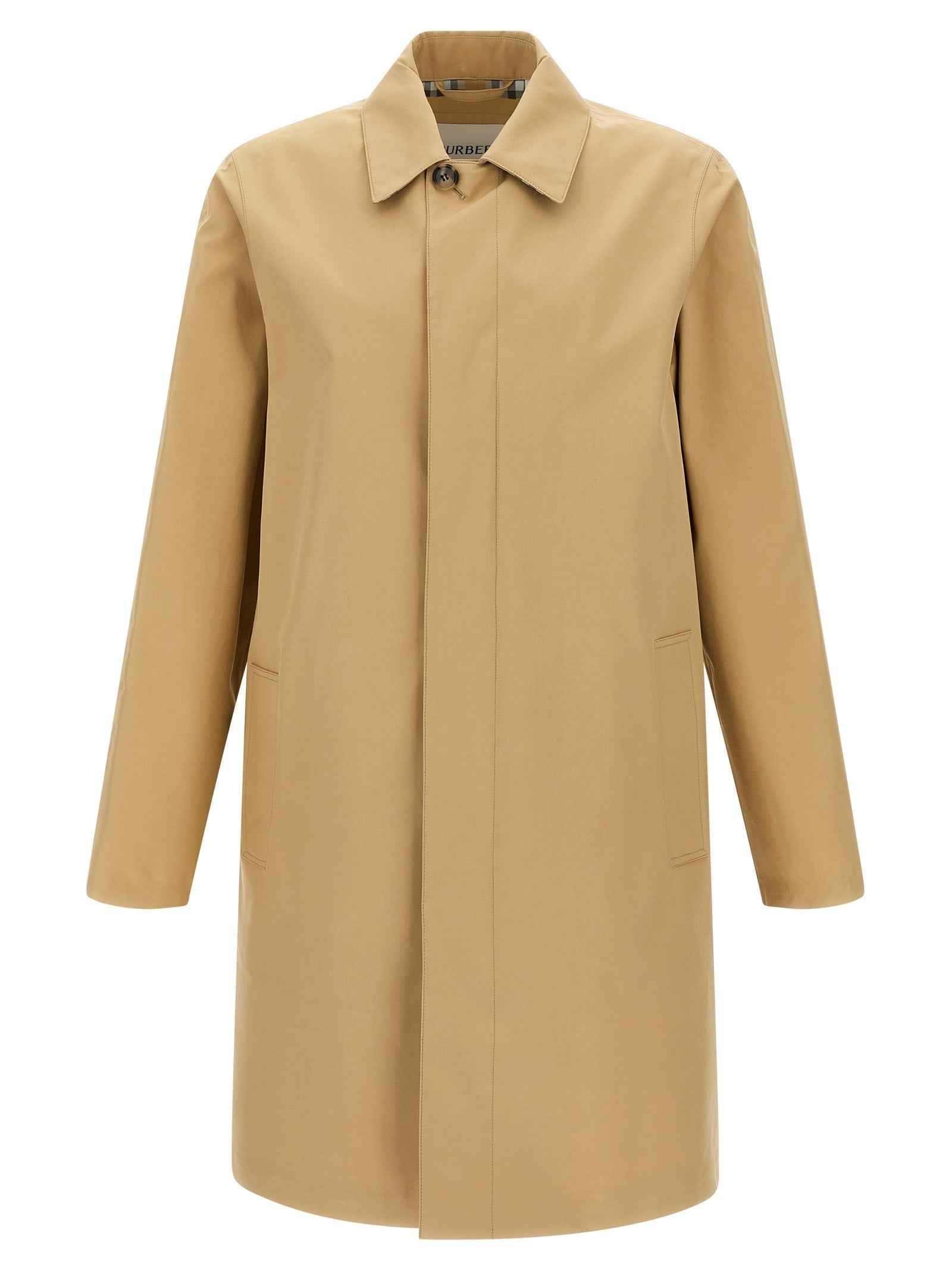Burberry Beige Cotton Coat
