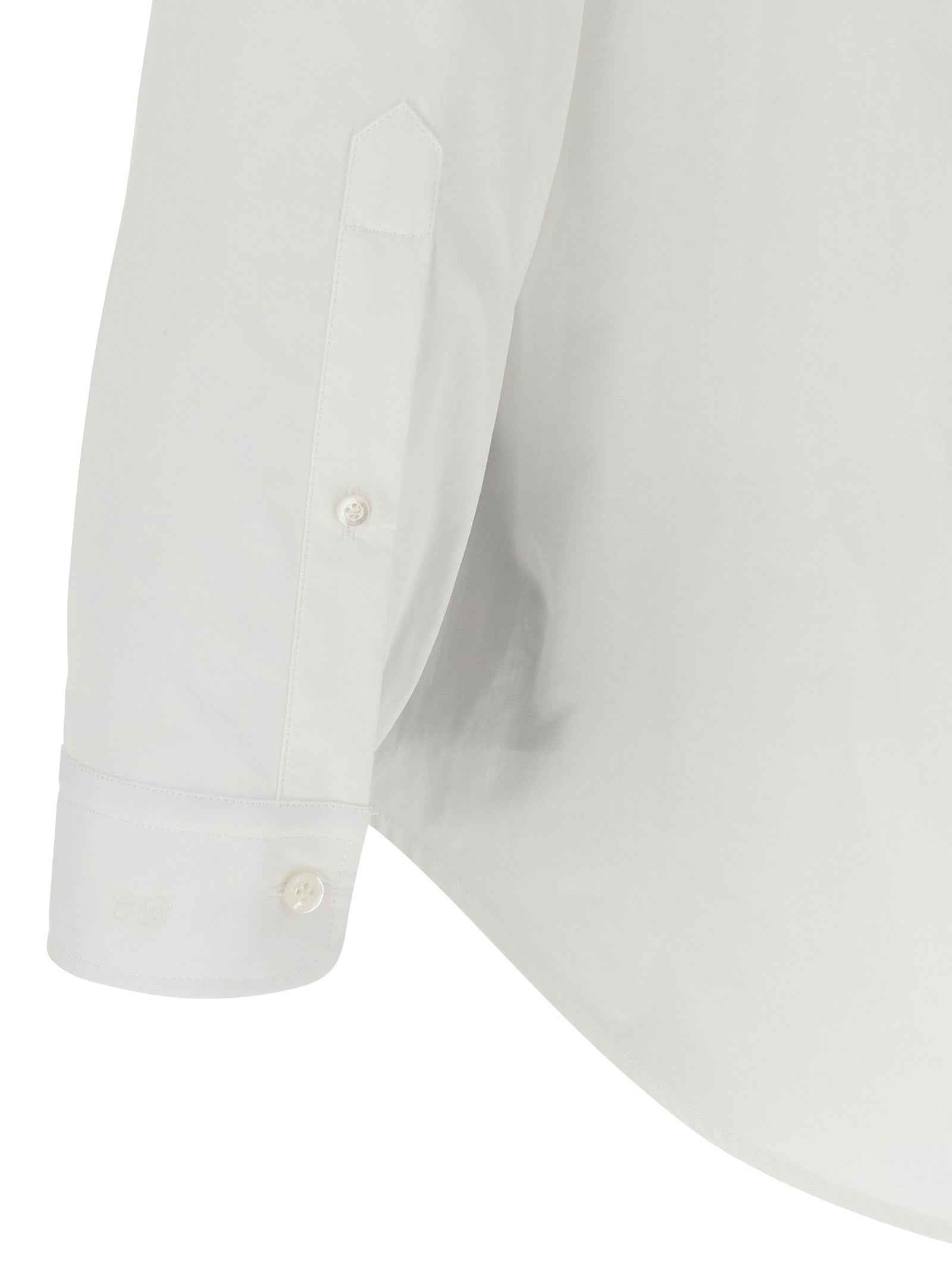 Balenciaga White Cotton Blouse