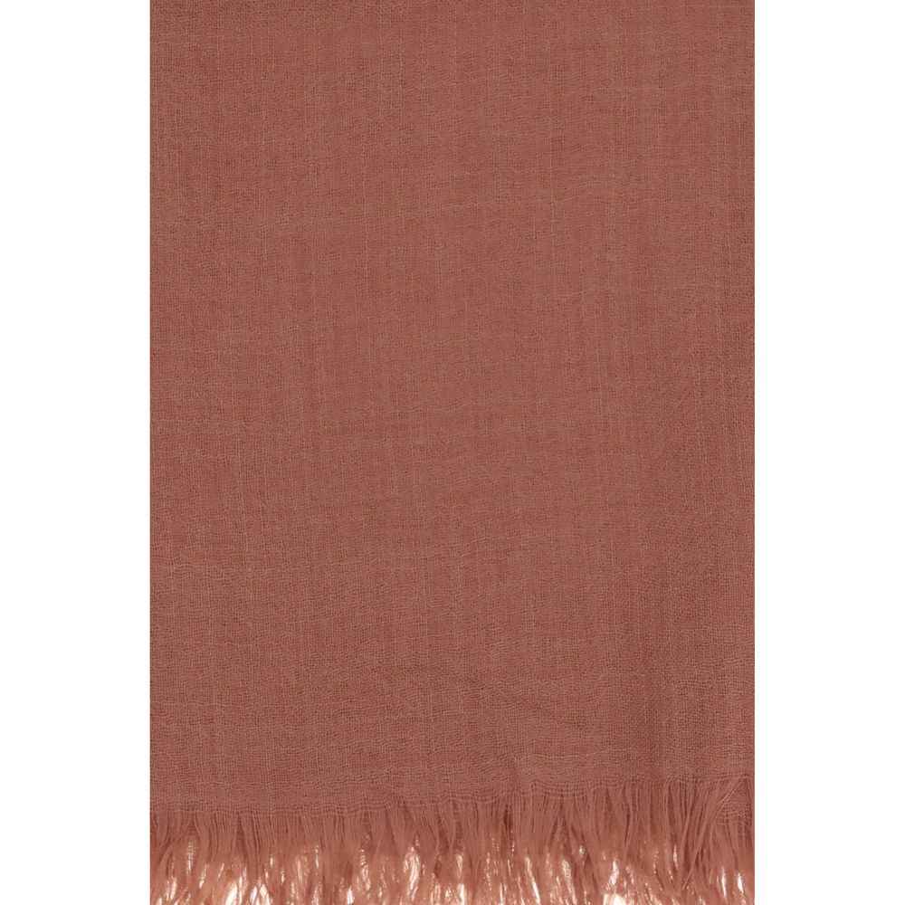 Brunello Cucinelli Orange Cashmere Foulard