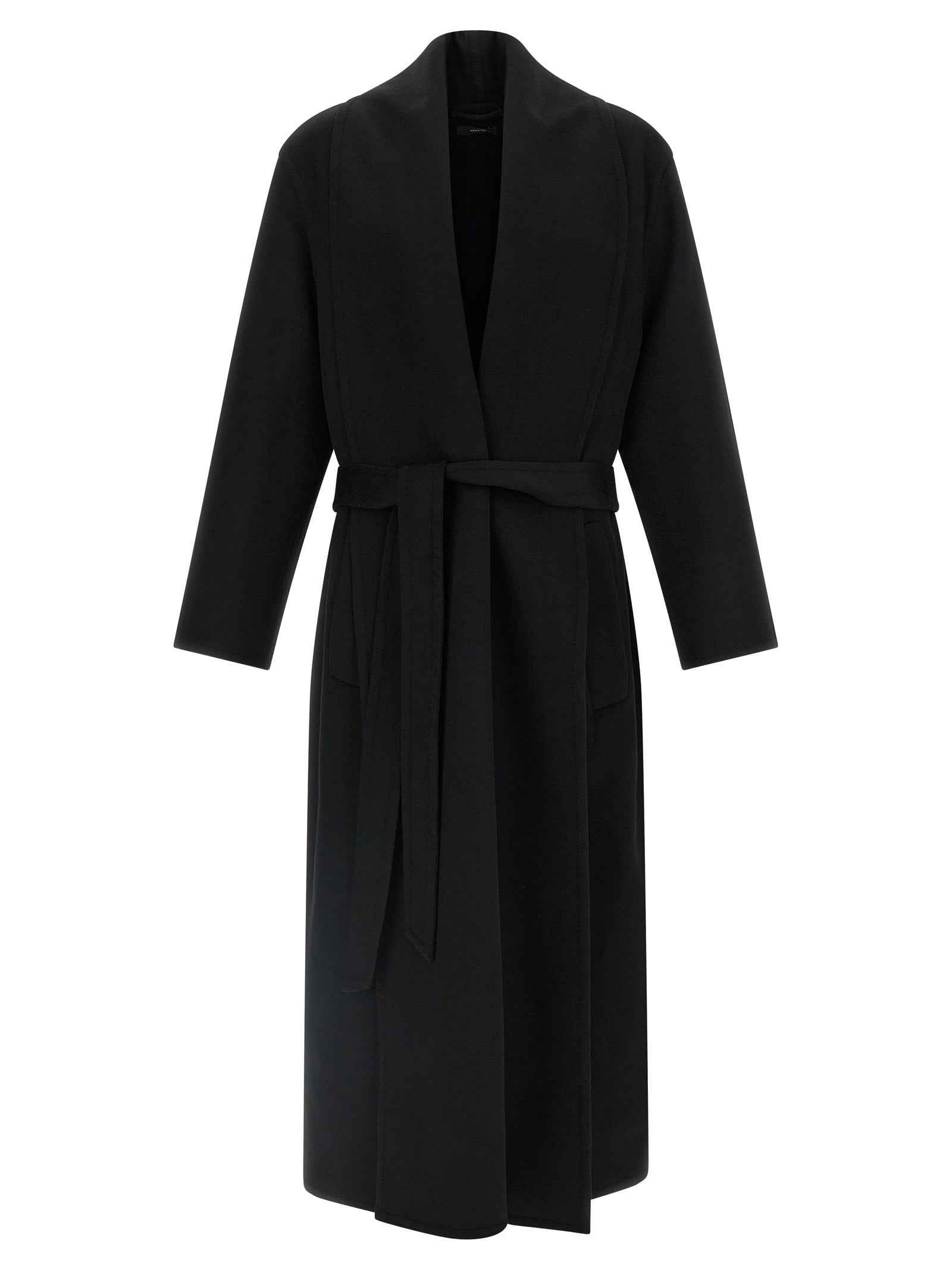Tom Ford Black Virgin Wool Coat